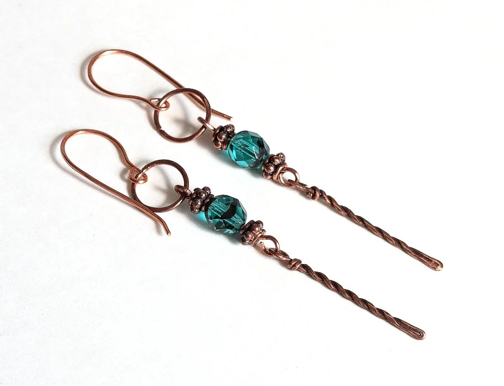 twistedlongcopperczechtealearrings-2.JPG