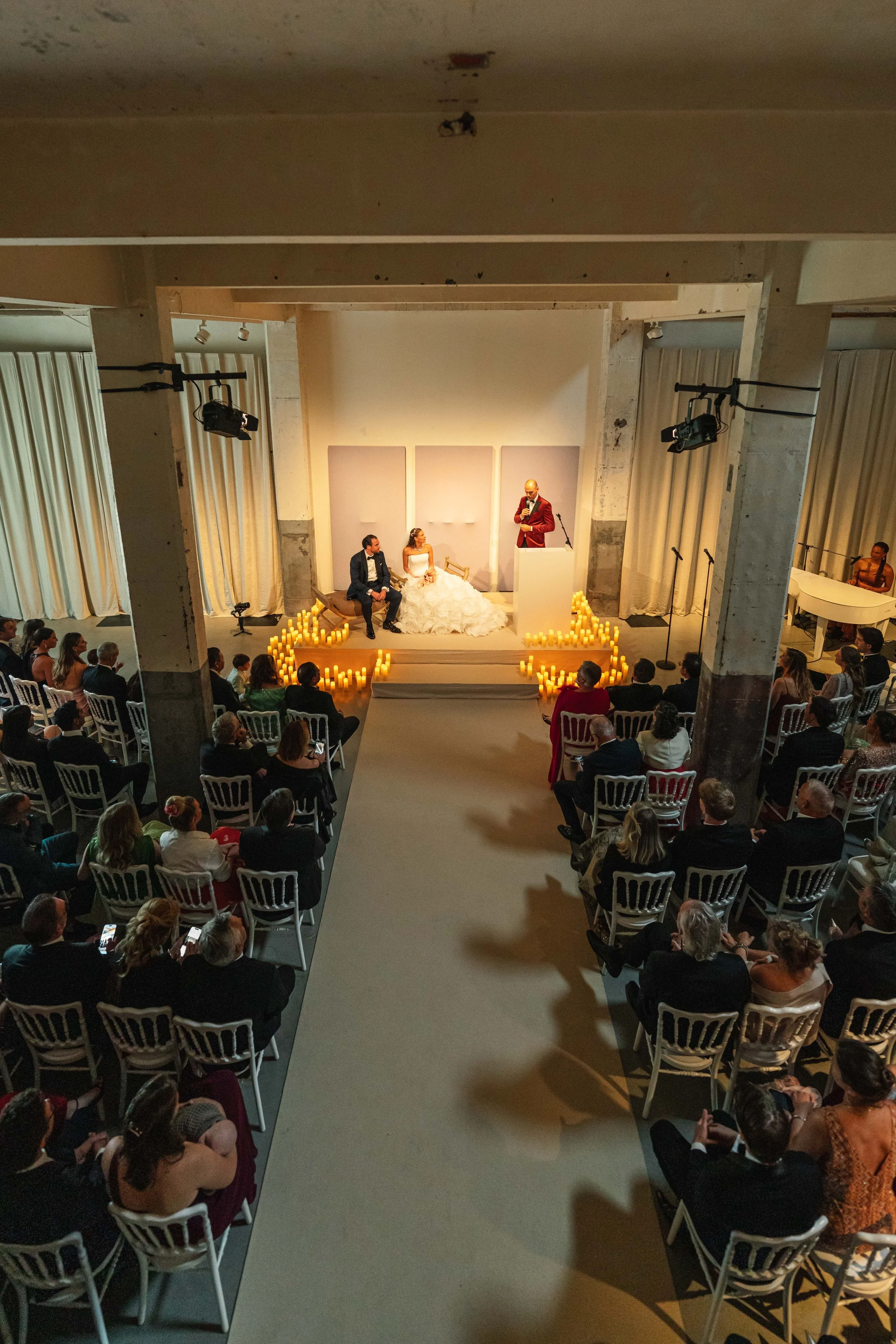 Ceremony for M&M at Axel Vervoordt in Antwerp