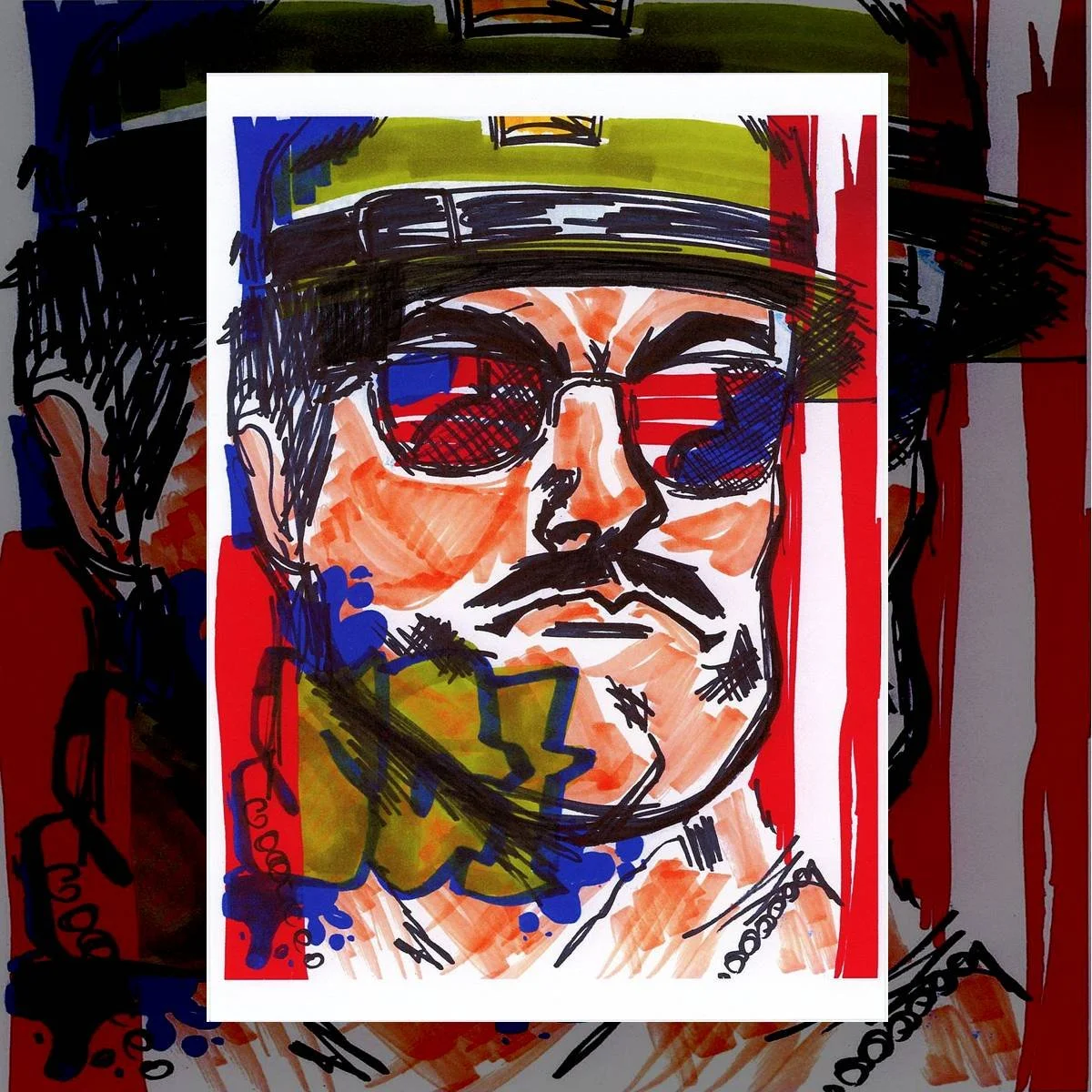 Sgt Slaughter Print