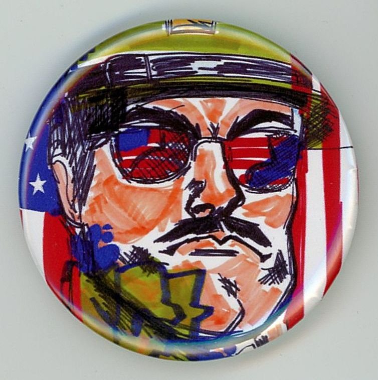 Sgt Slaughter Button
