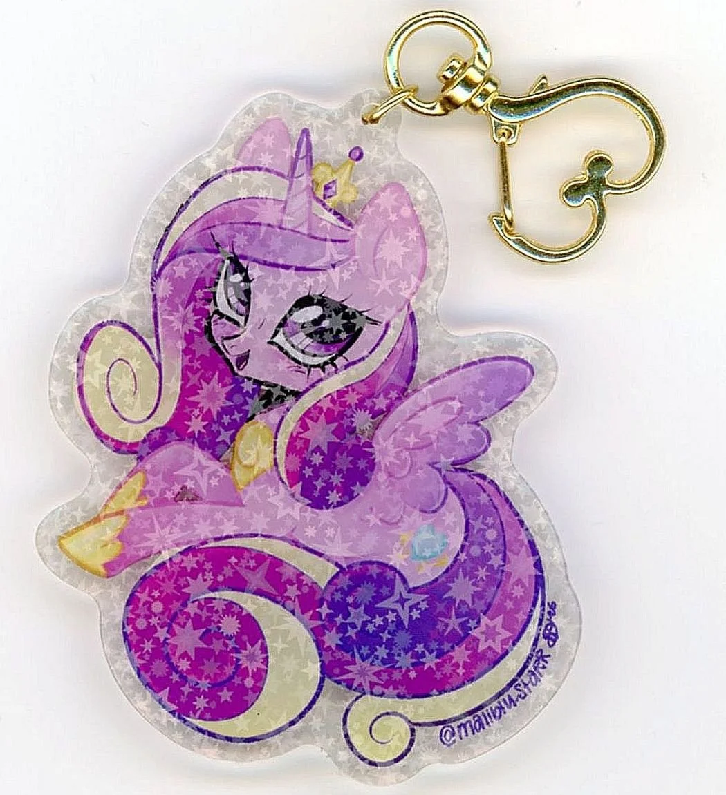 Pink Pony Keychain