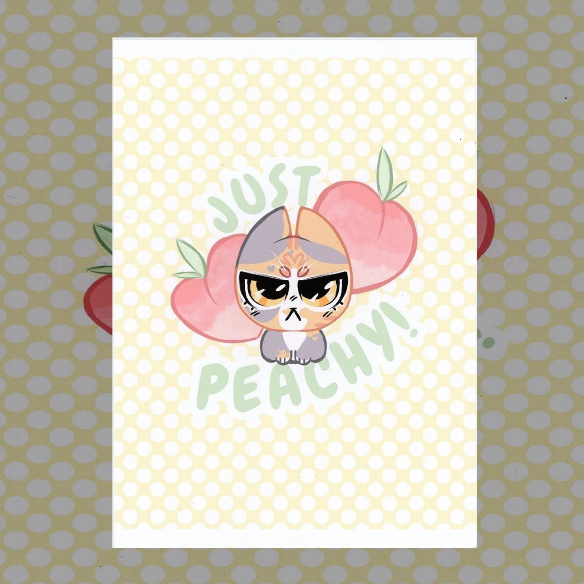 Just Peachy Print