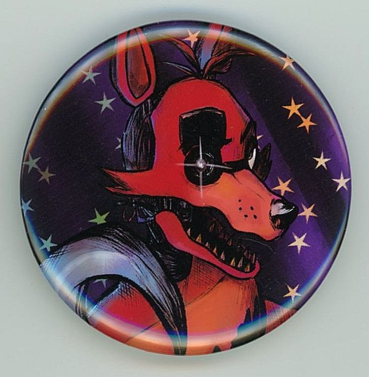 Foxy Pirate Button