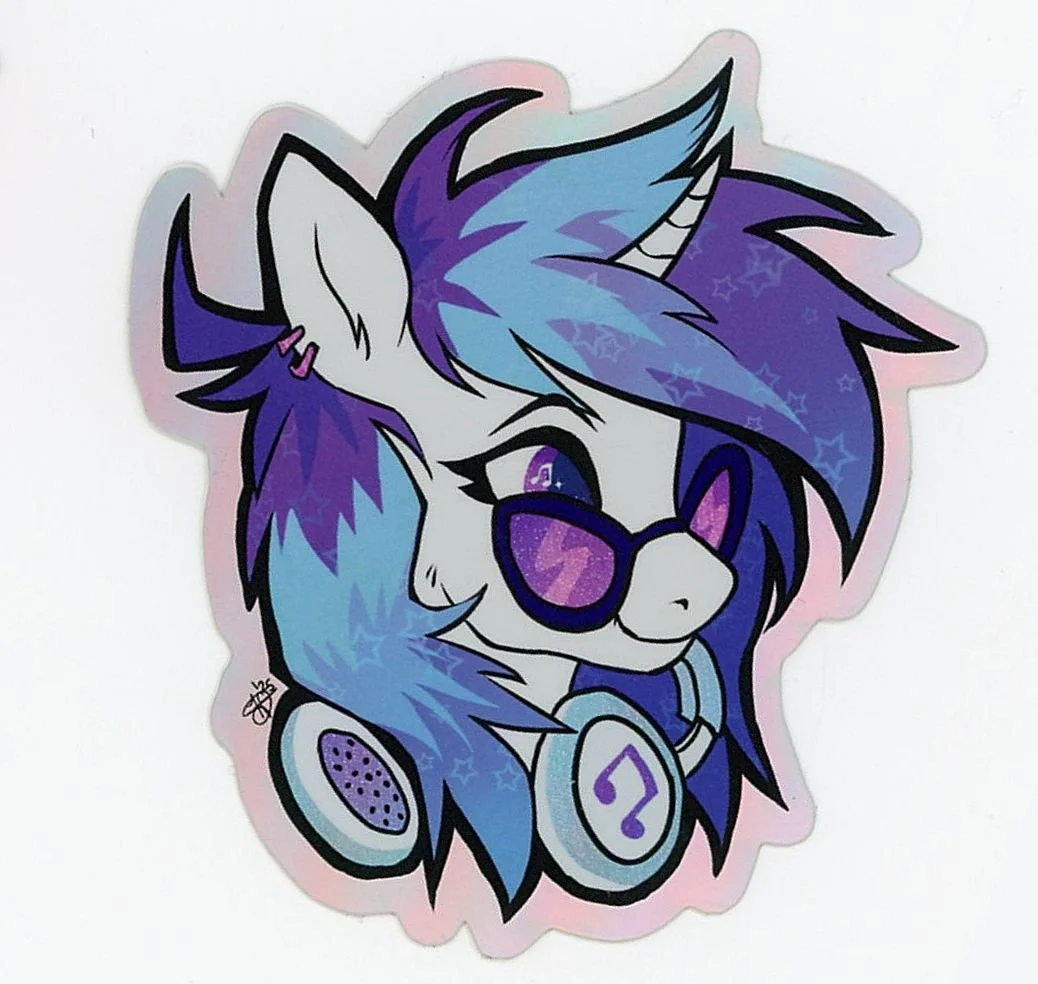 DJ Pon-3 Sticker