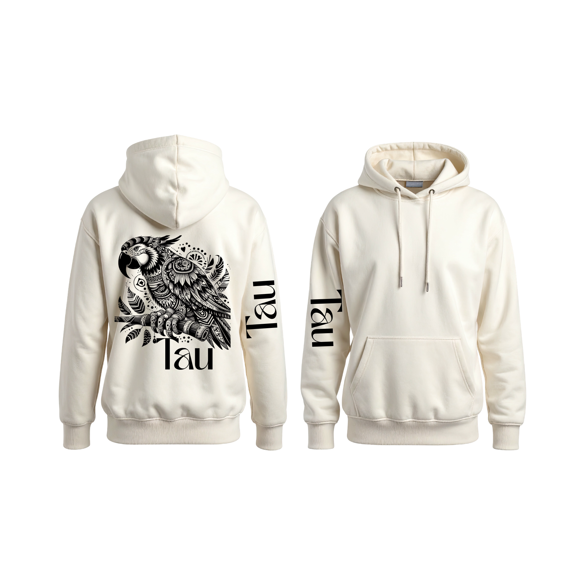 Artistic Parrot Hoodie