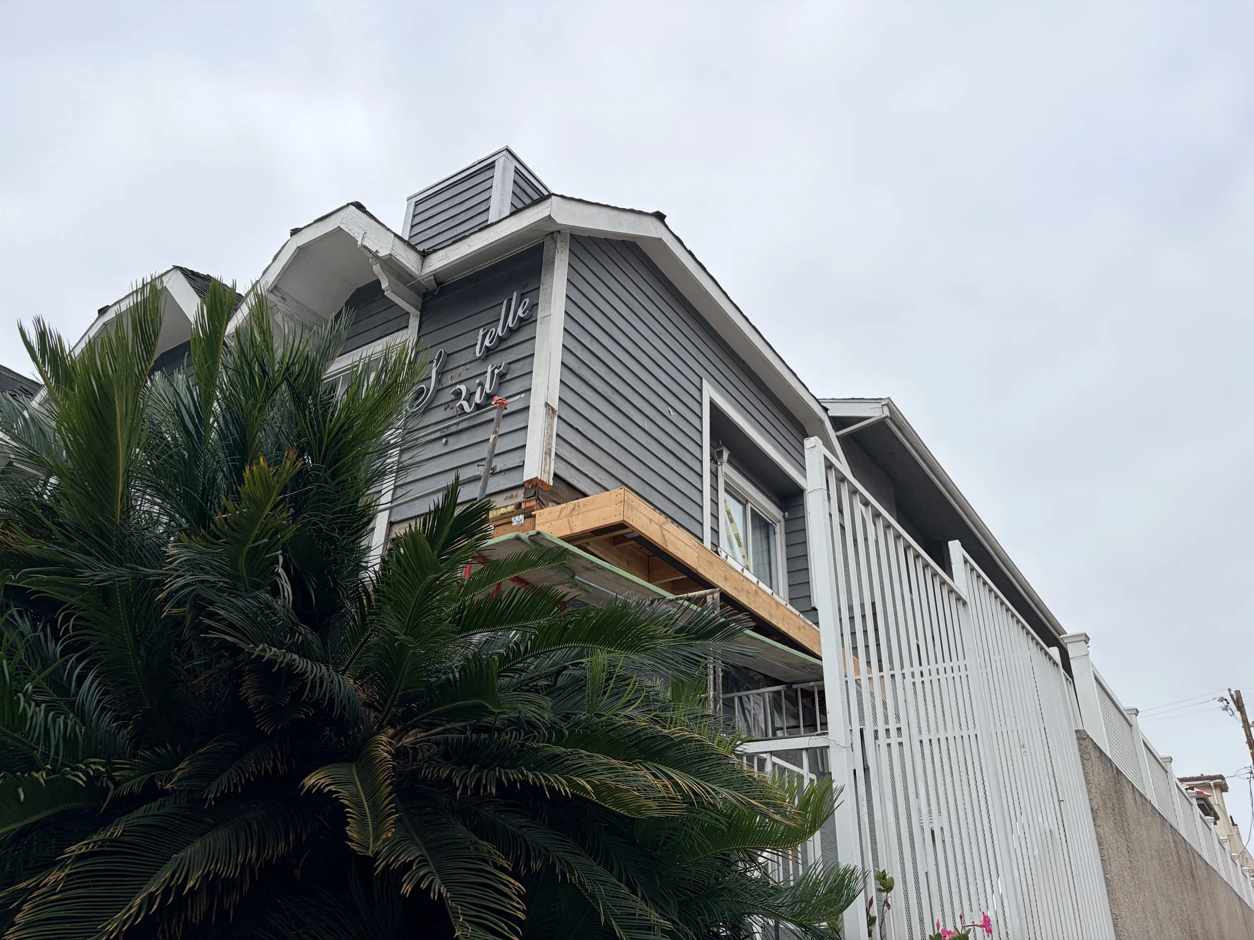 House Balcony Red Tag Violation on Sawtelle