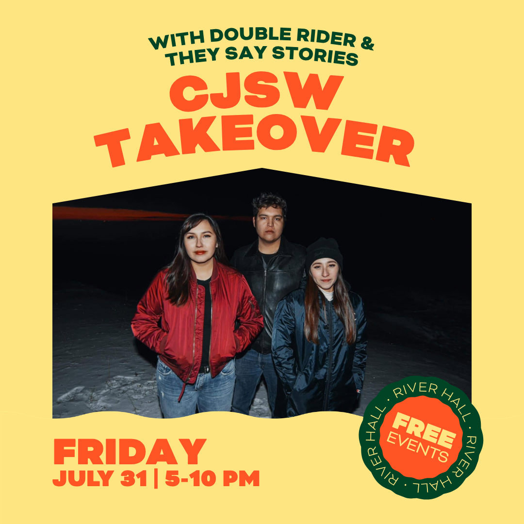 Join us for a special CJSW takeover celebrating incredible local music!  CJSW TAKEOVER