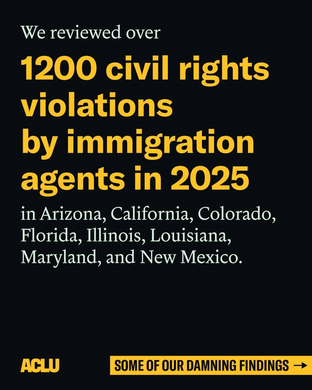 @aclu_nationwide findings show the need for a total overhaul.

Congress must dismantle the deportation machine and build a new system that keeps families together, supports American communities, and ensures no agency can violate our rights with impun