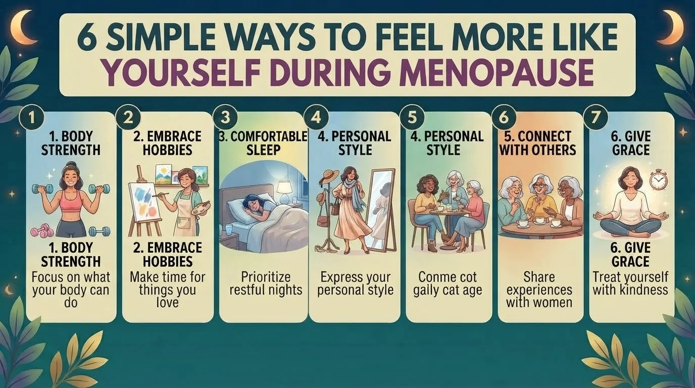 6 Simple Ways to Feel More Like Yourself During Menopause