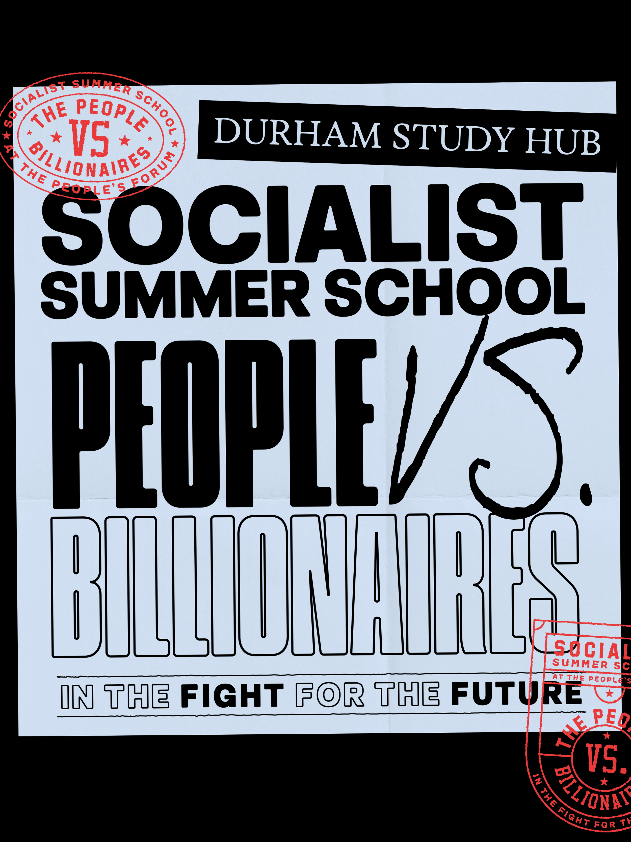 Socialist Summer School: People vs Billionaires