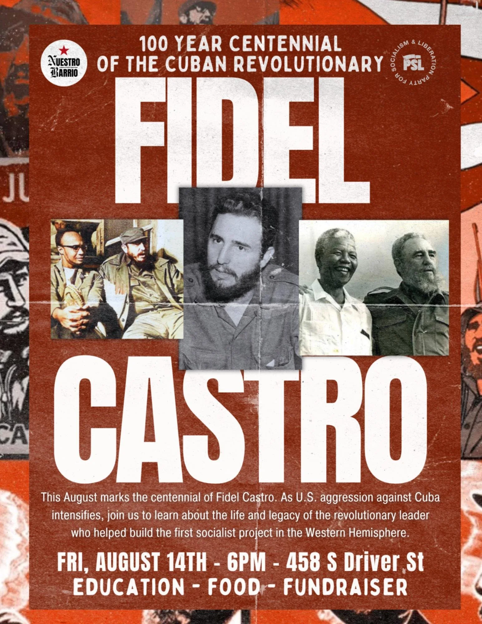 Fidel Castro: 100 Year Centennial of the Cuban Revolutionary