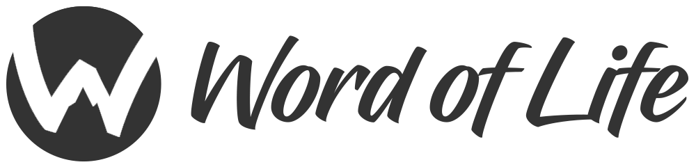 Word of Life logo with a stylized 'W' inside a circle and the words 'Word of Life' next to it.