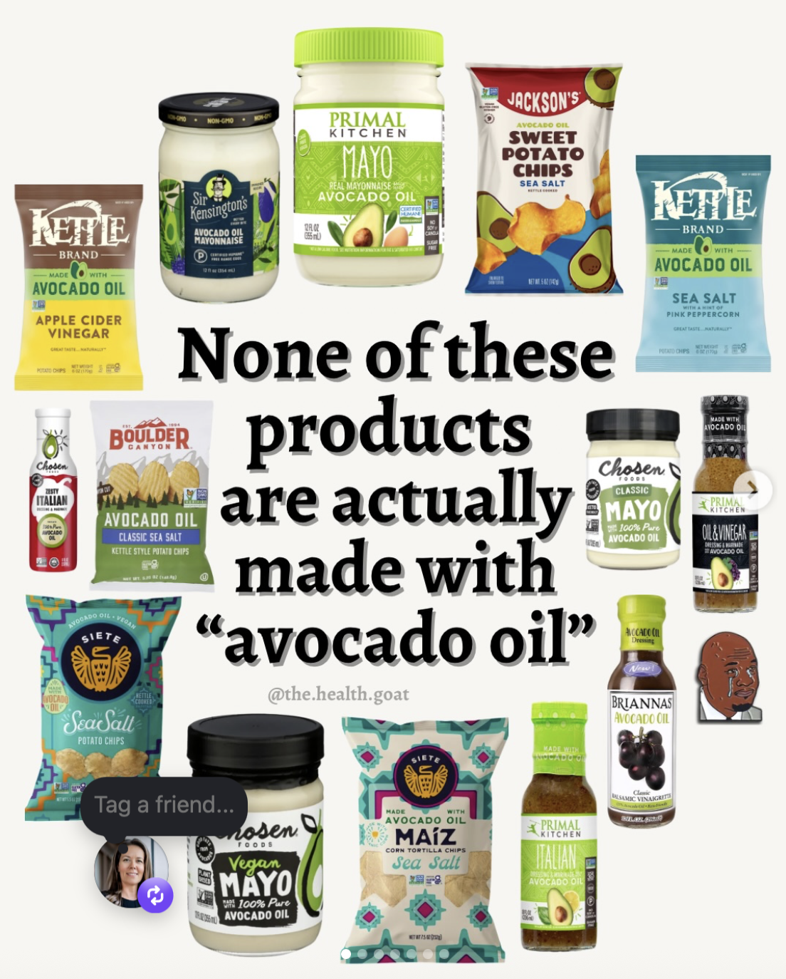 fake avocado oil products