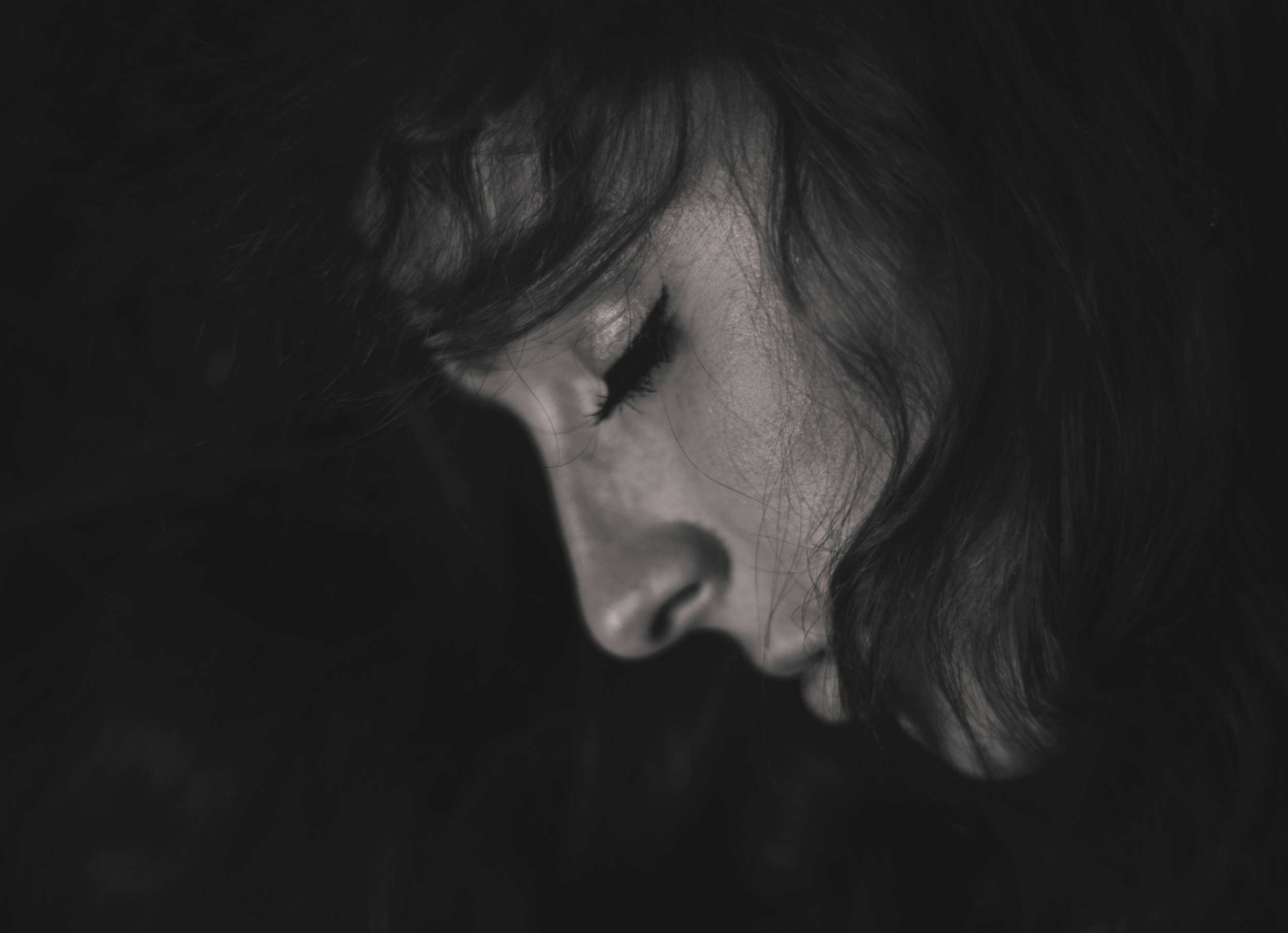 sleeping woman