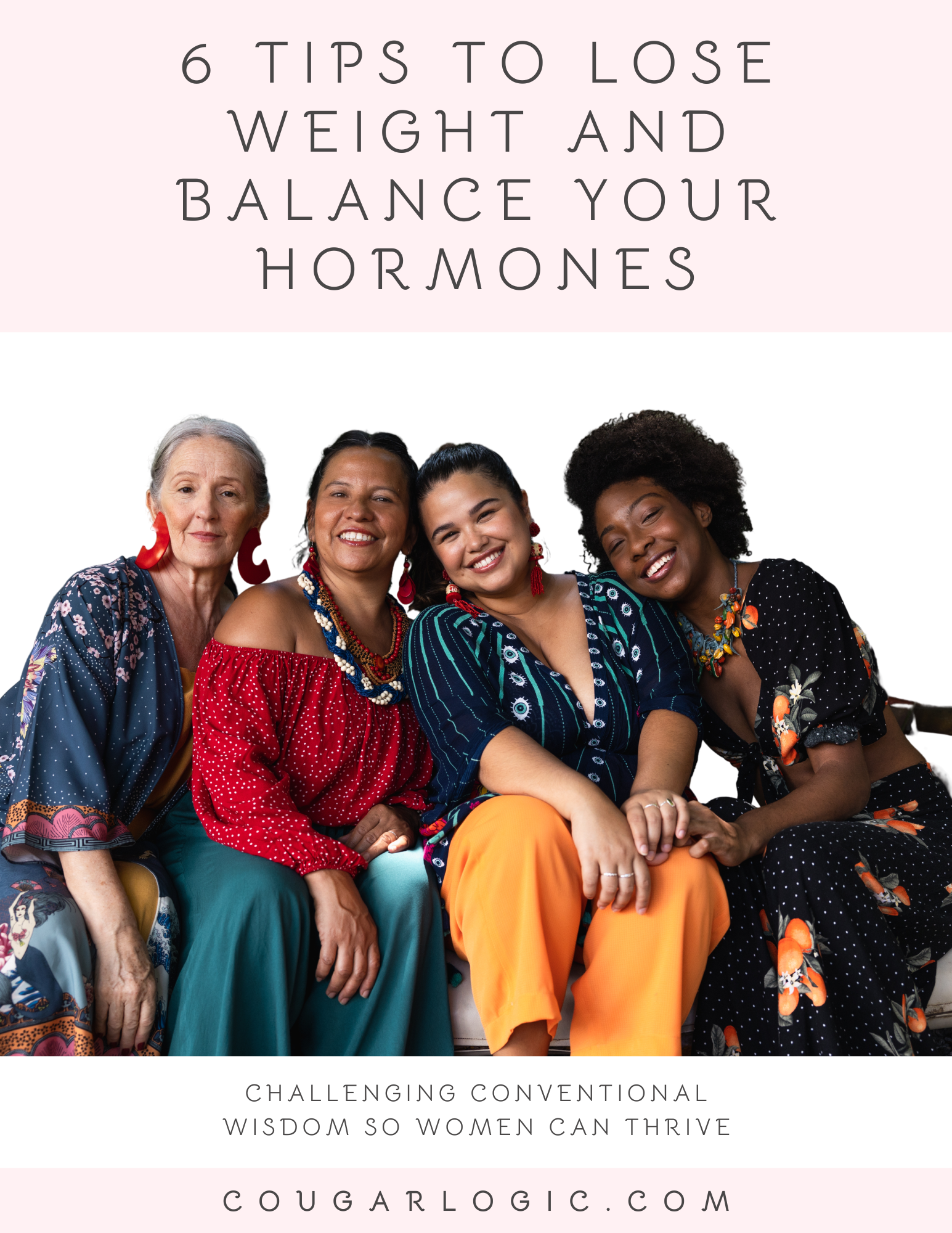 Free Download Workbook 6 tips to lose weight and balance your hormones.
