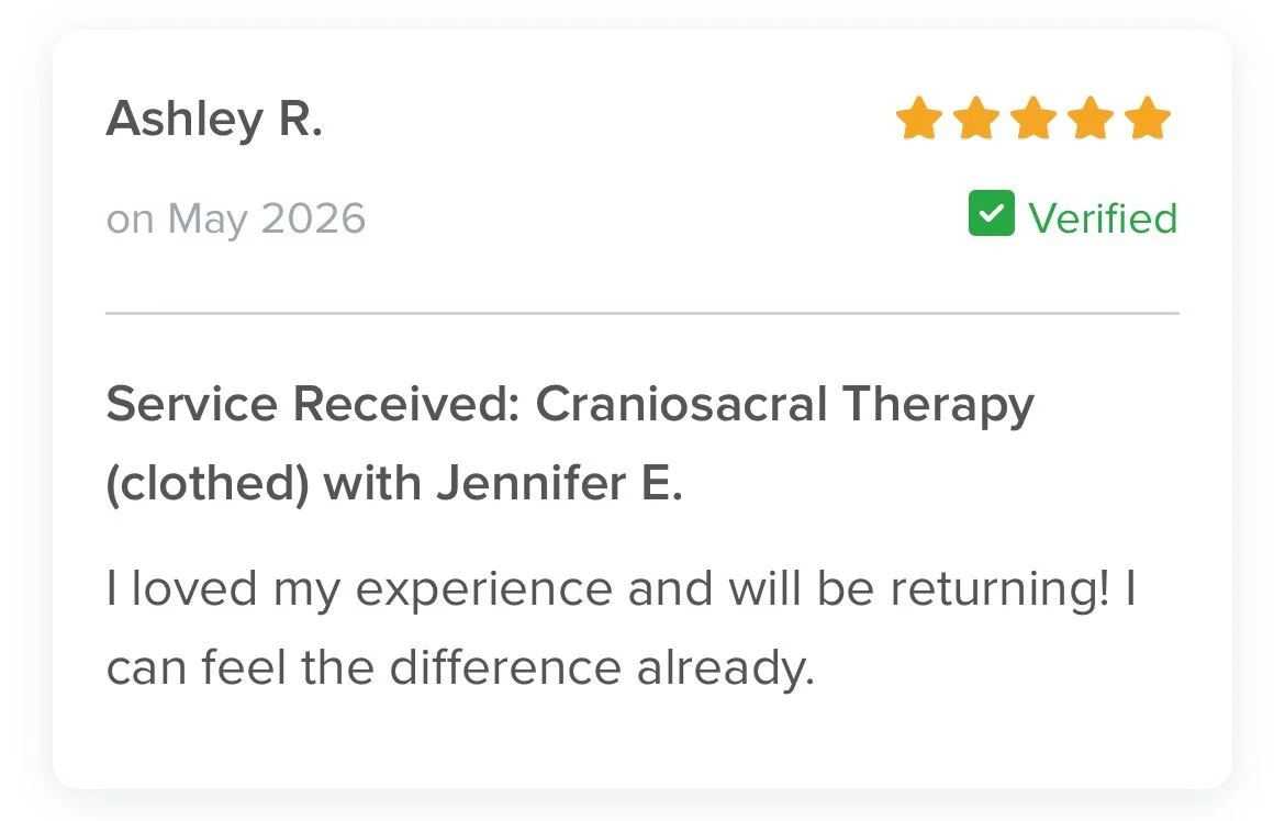 craniosacral therapy reviews