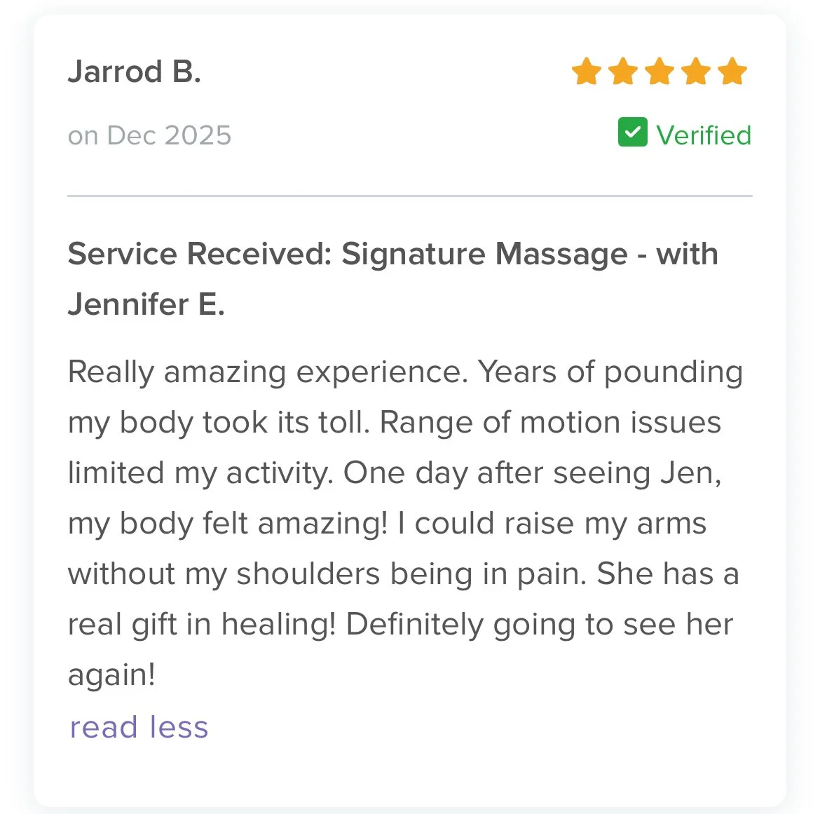 massage for athletes