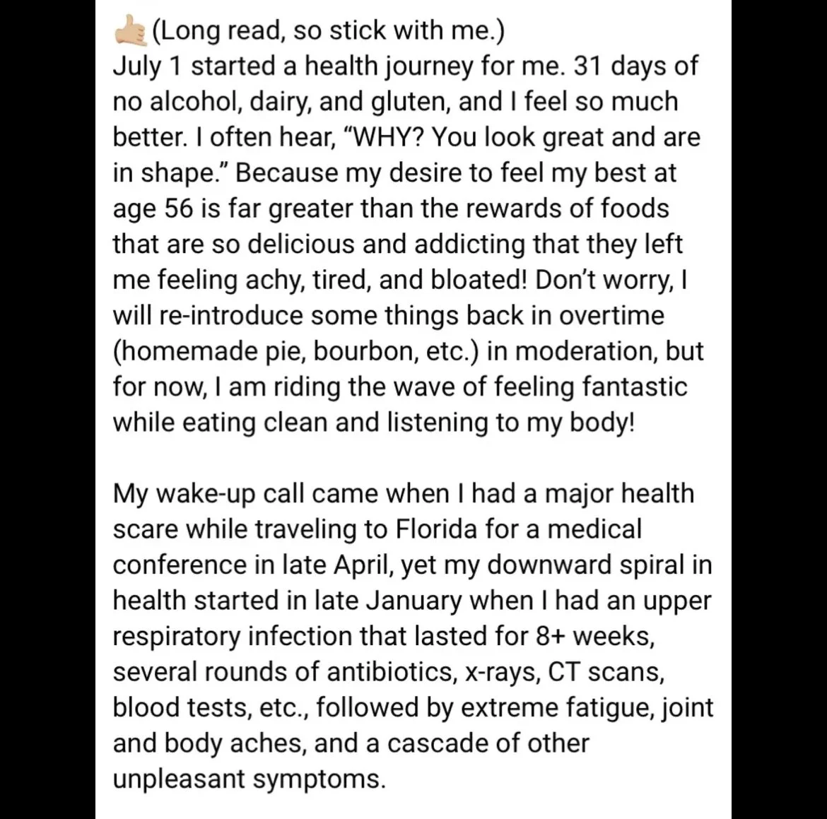 health coaching testimonial
