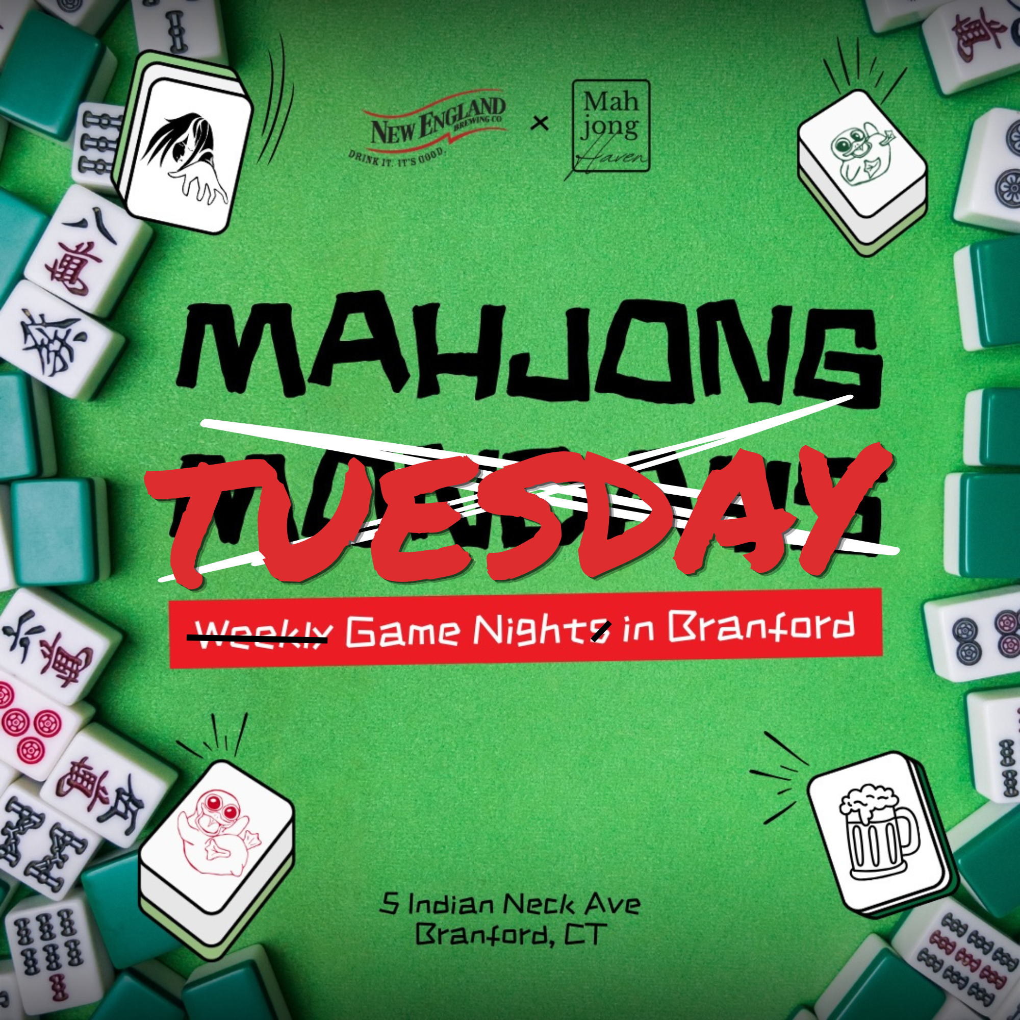 Mahjong Tuesday at NEBCO