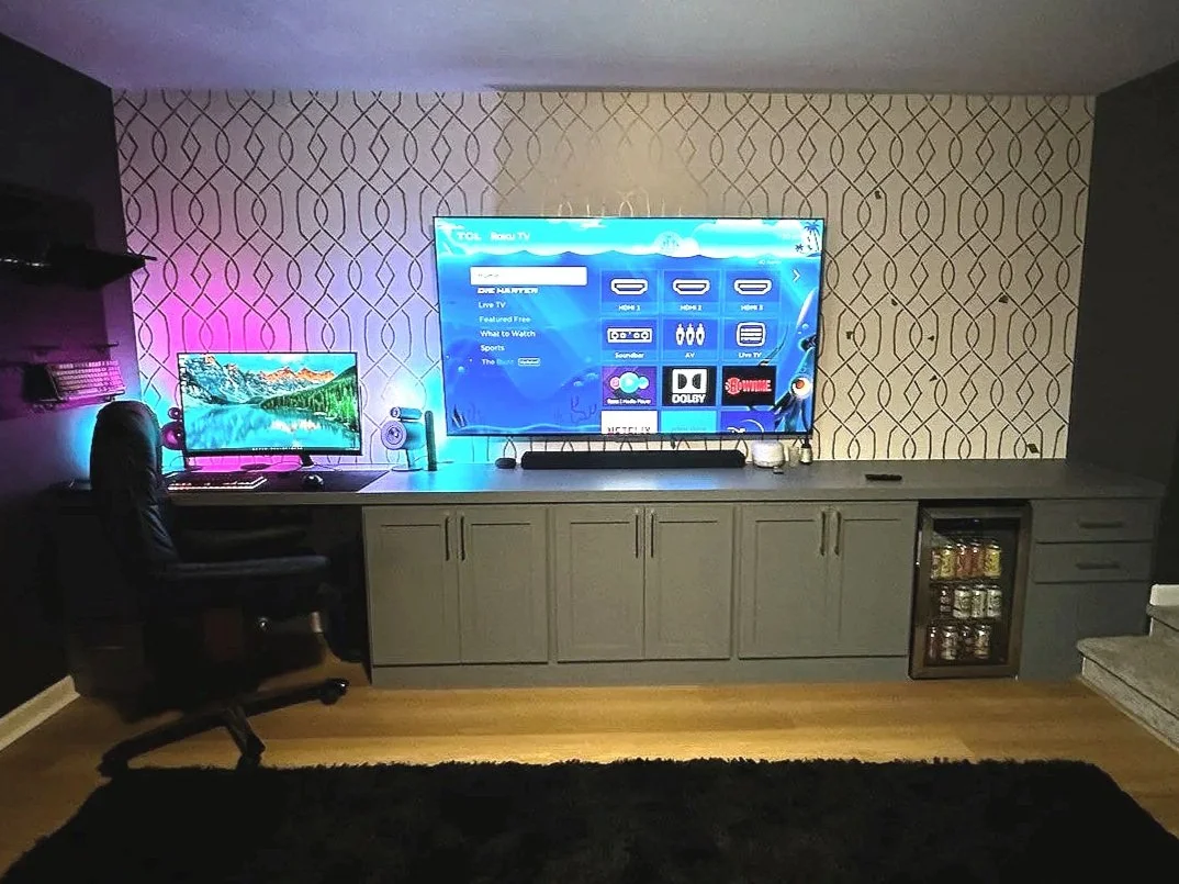 16' Media Room Cabinetry