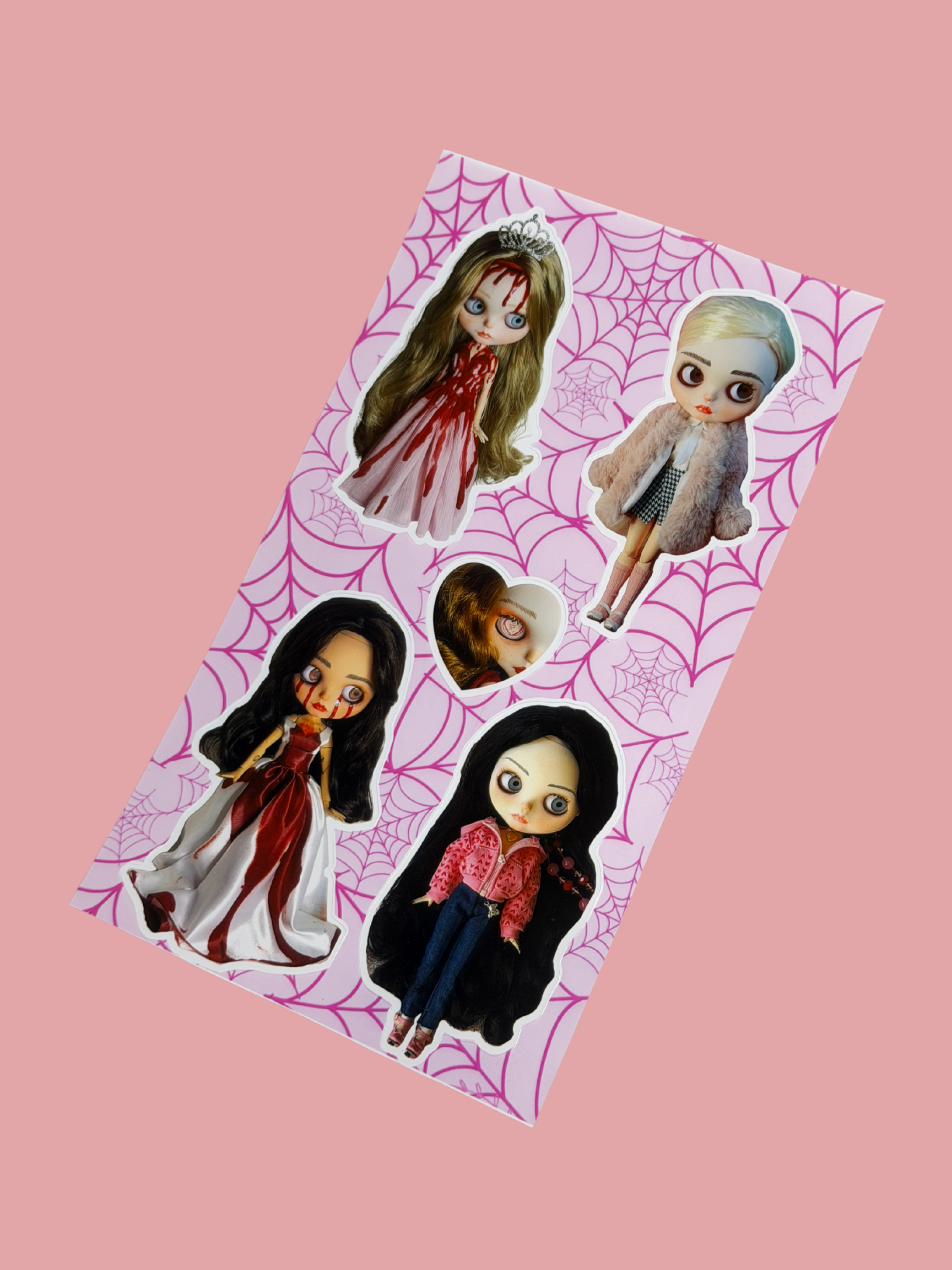 Horror Icon Sticker Sheet