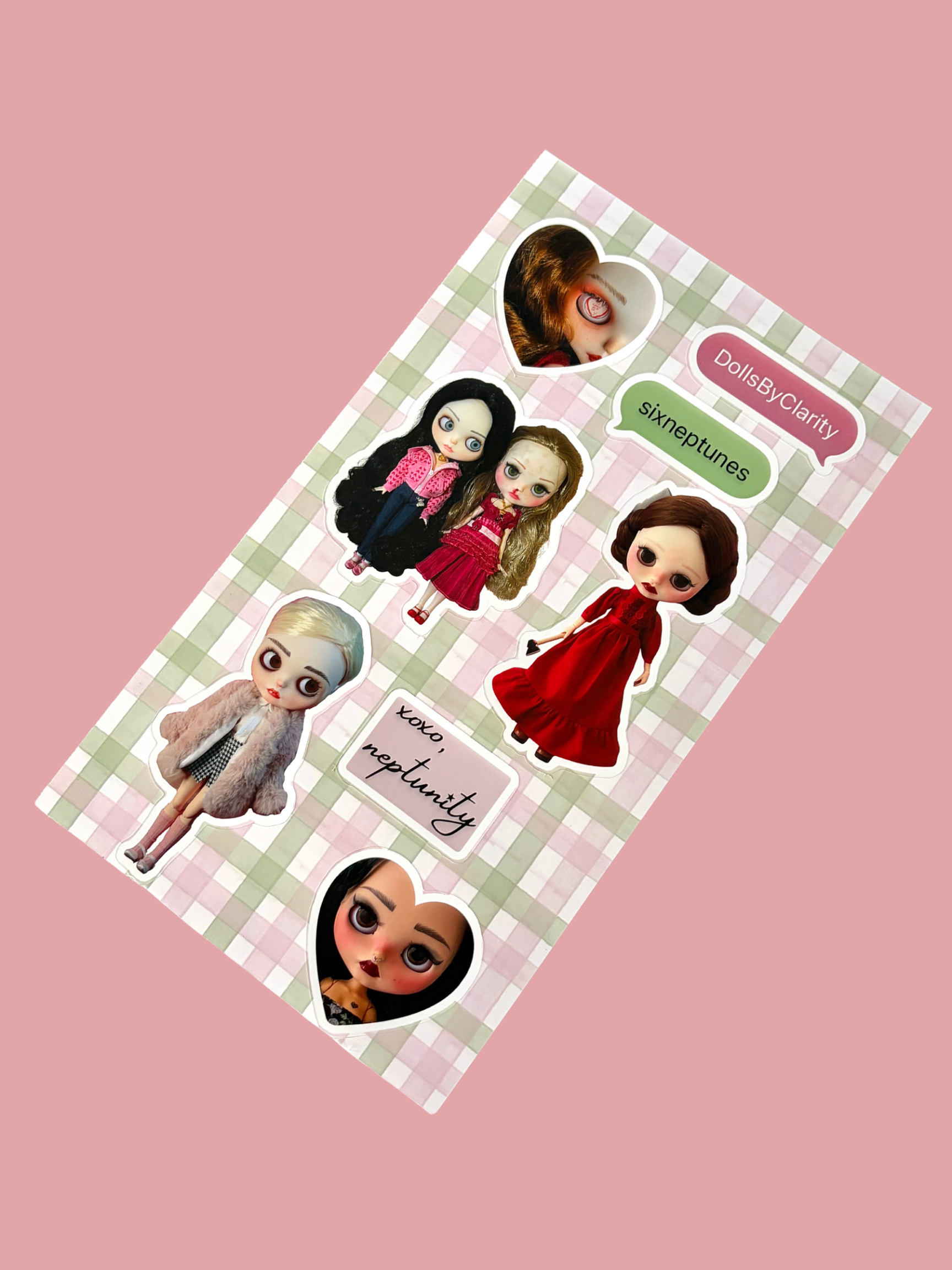 DollsByClarity x sixneptunes Sticker Sheet