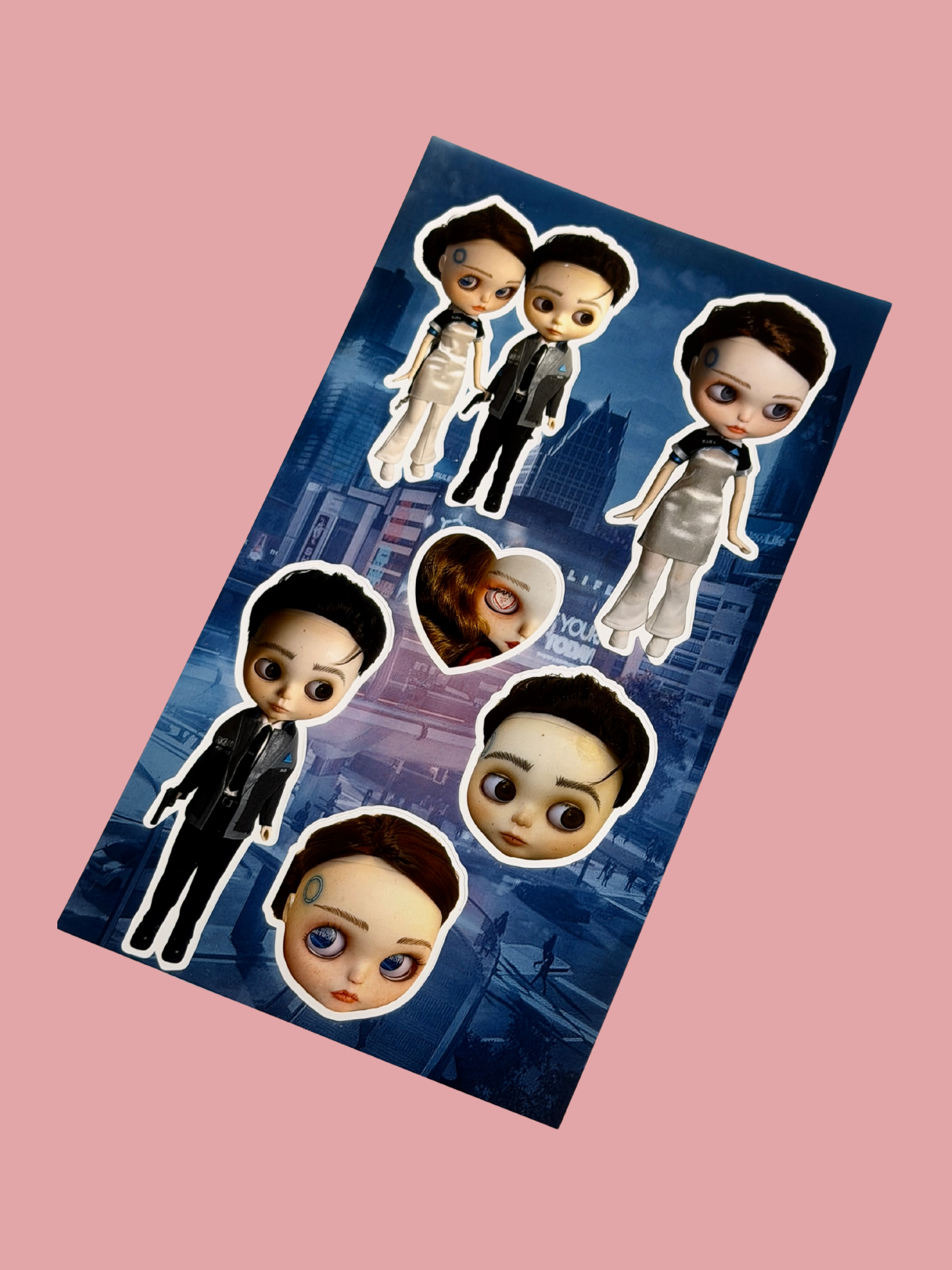 Detroit: Become Human Sticker Sheet