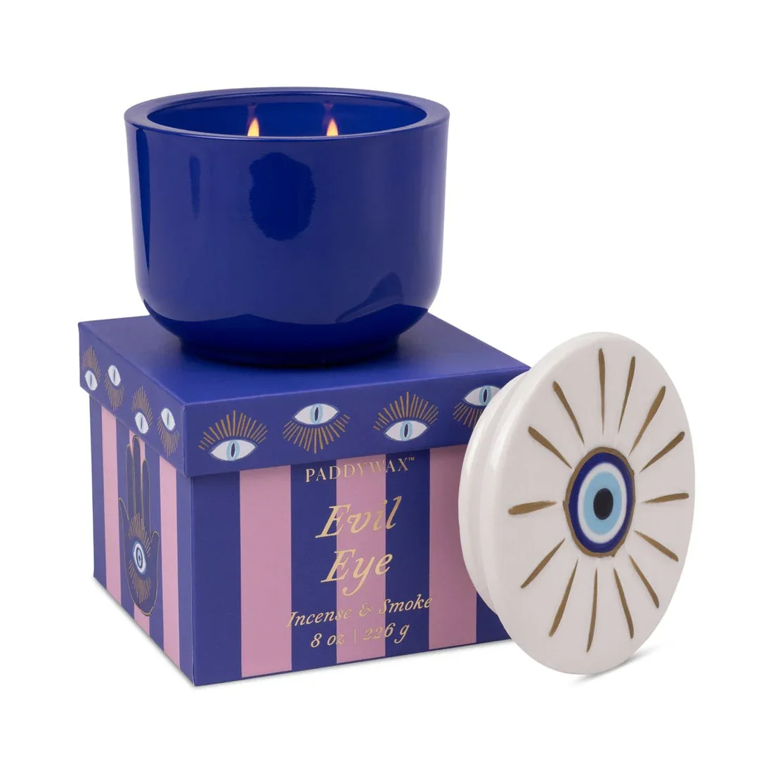 Charmed 8oz Candle   Incense & Smoke