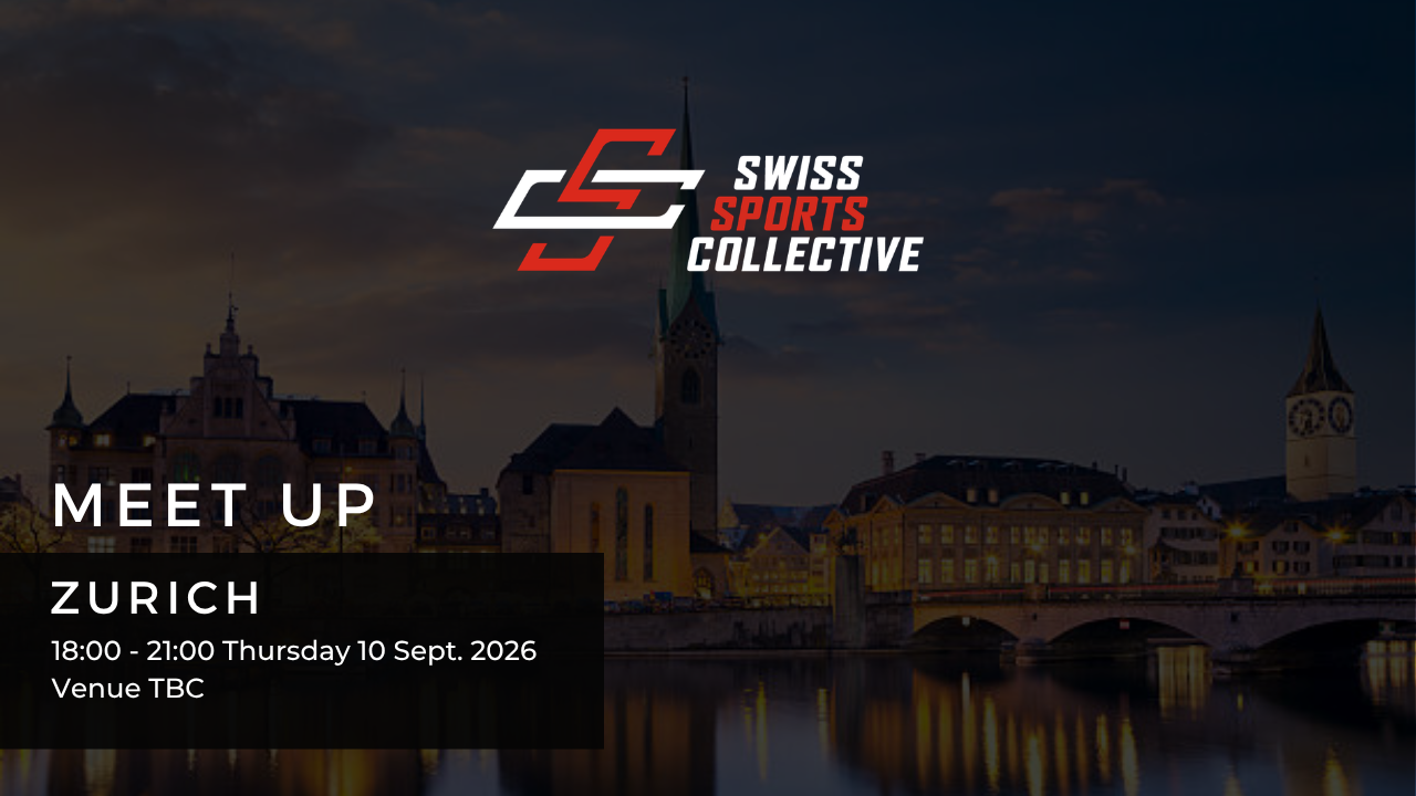 Switzerland Sports Collective meetup announcement in Zurich, September 2026