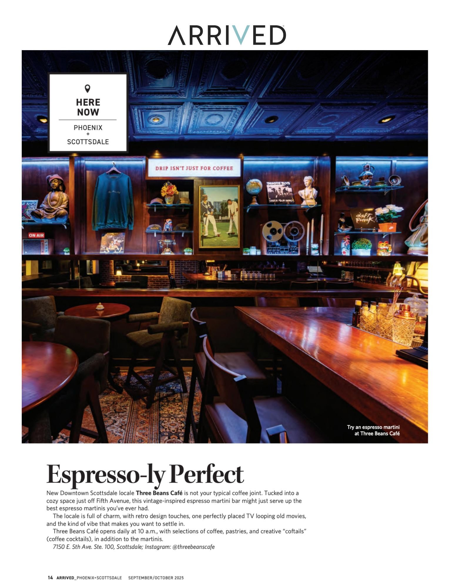 Three Beans Cafe - Arrived Phoenix+Scottsdale Magazine - September 2025.jpg