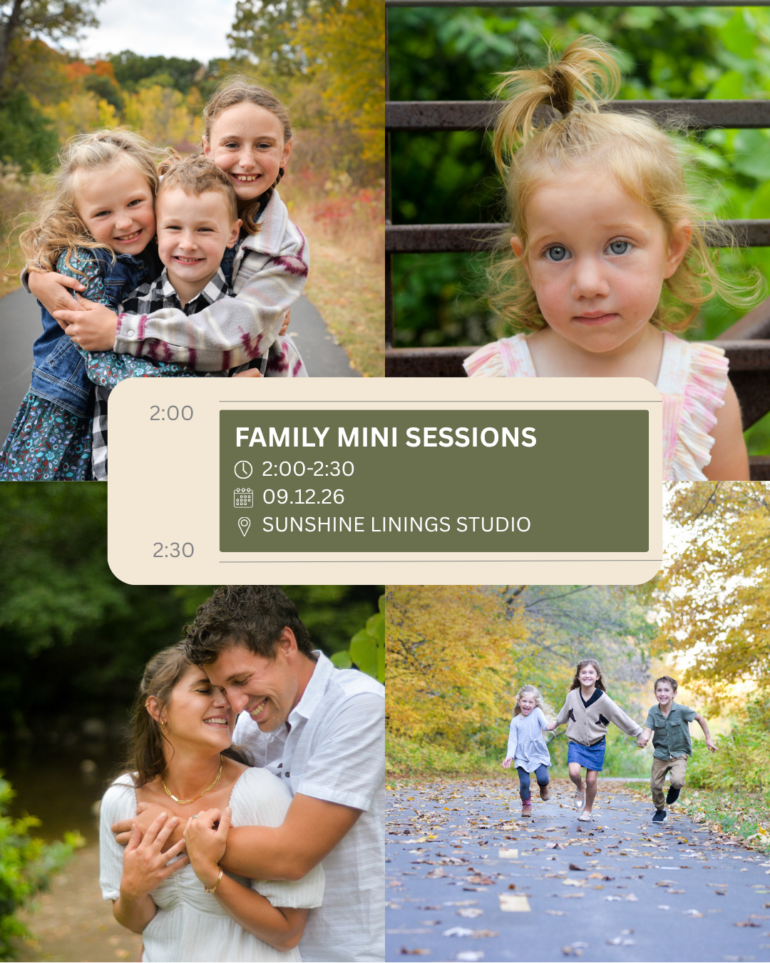 Mini Sessions: End Of Summer Bash
