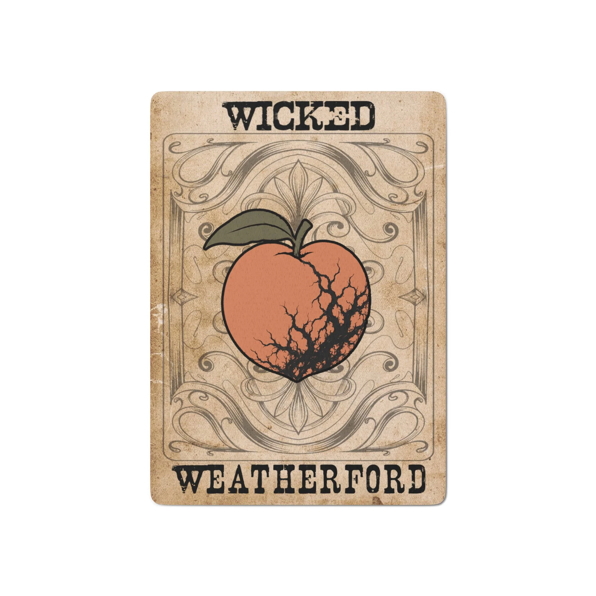 Wicked Weatherford Poker Deck