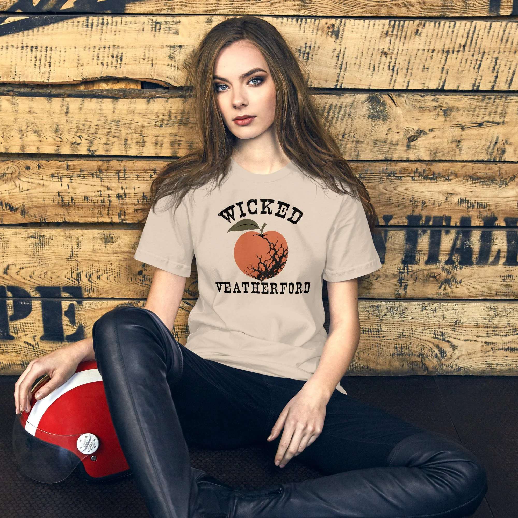 Wicked Weatherford Corrupt Peach Tee V.2