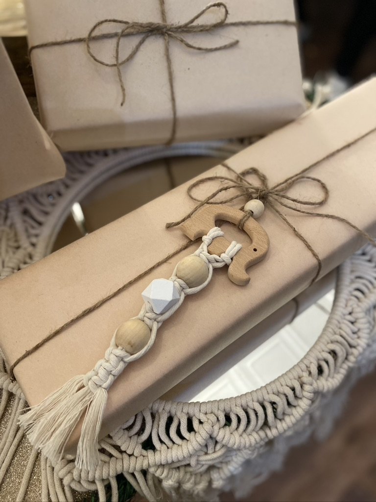Macrame Baby Ornament