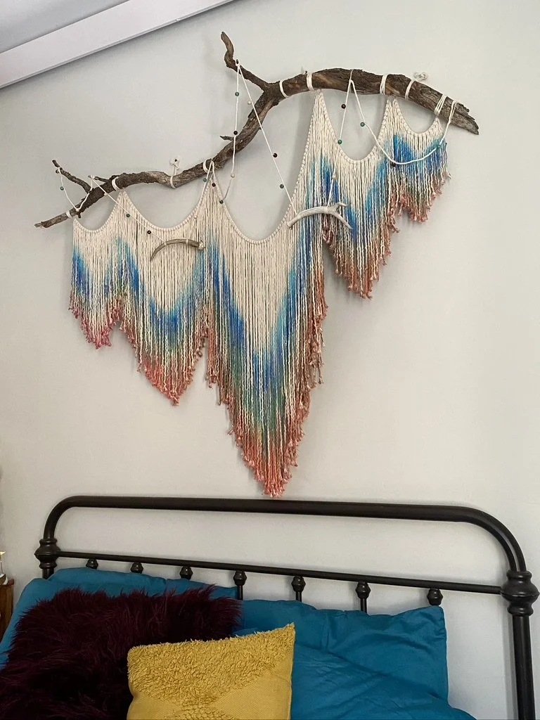 Driftwood Antler Macrame