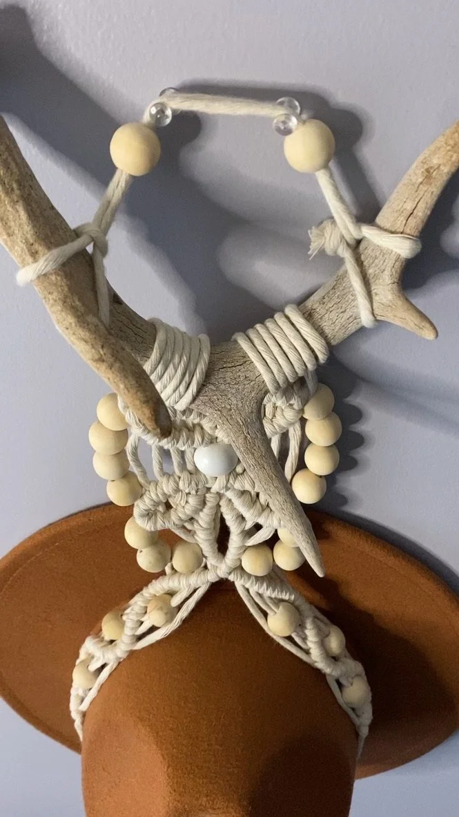 Hat Rack Deer Antler