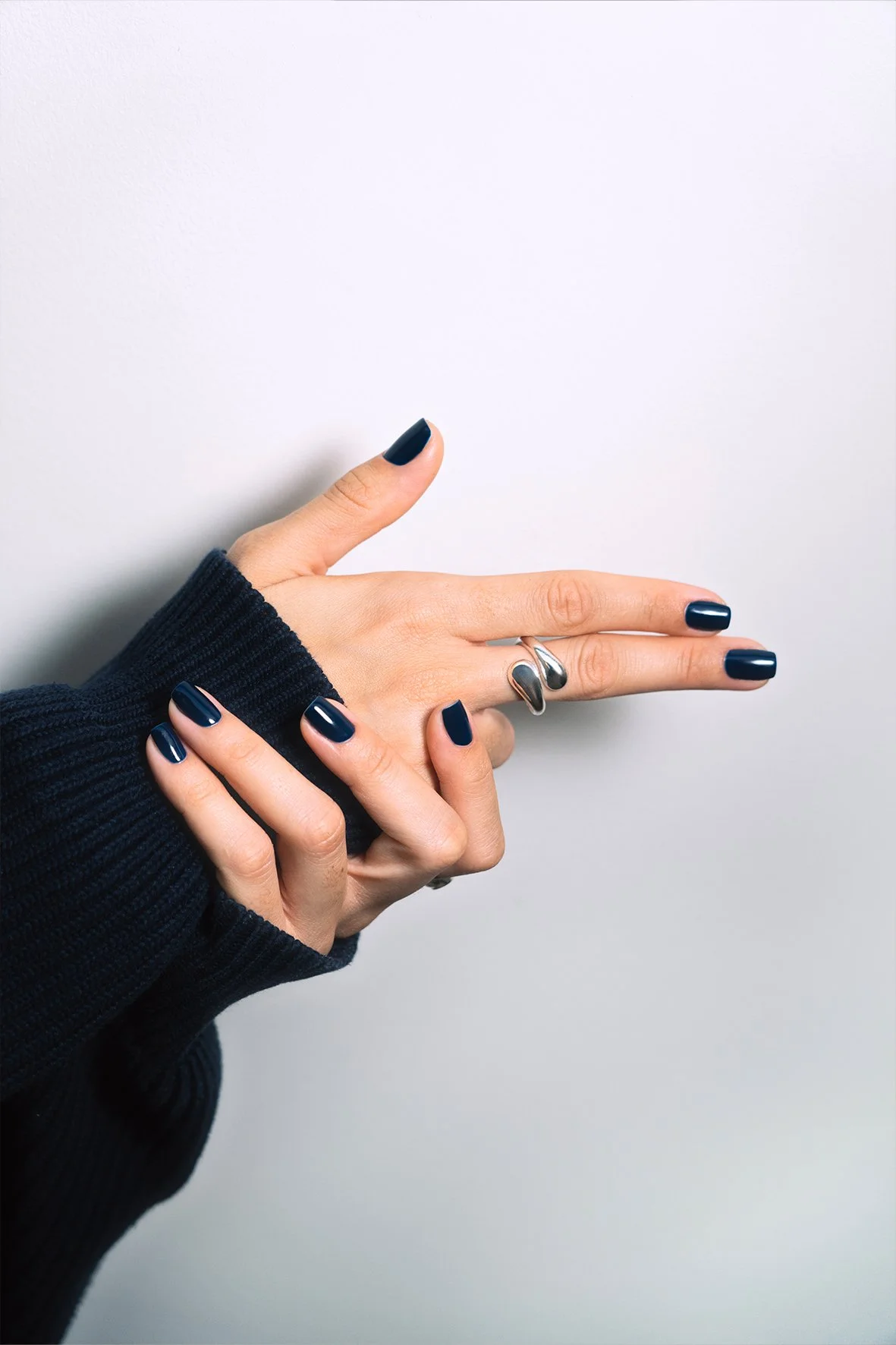 Gel polish manicure by Mihaela Croitor.