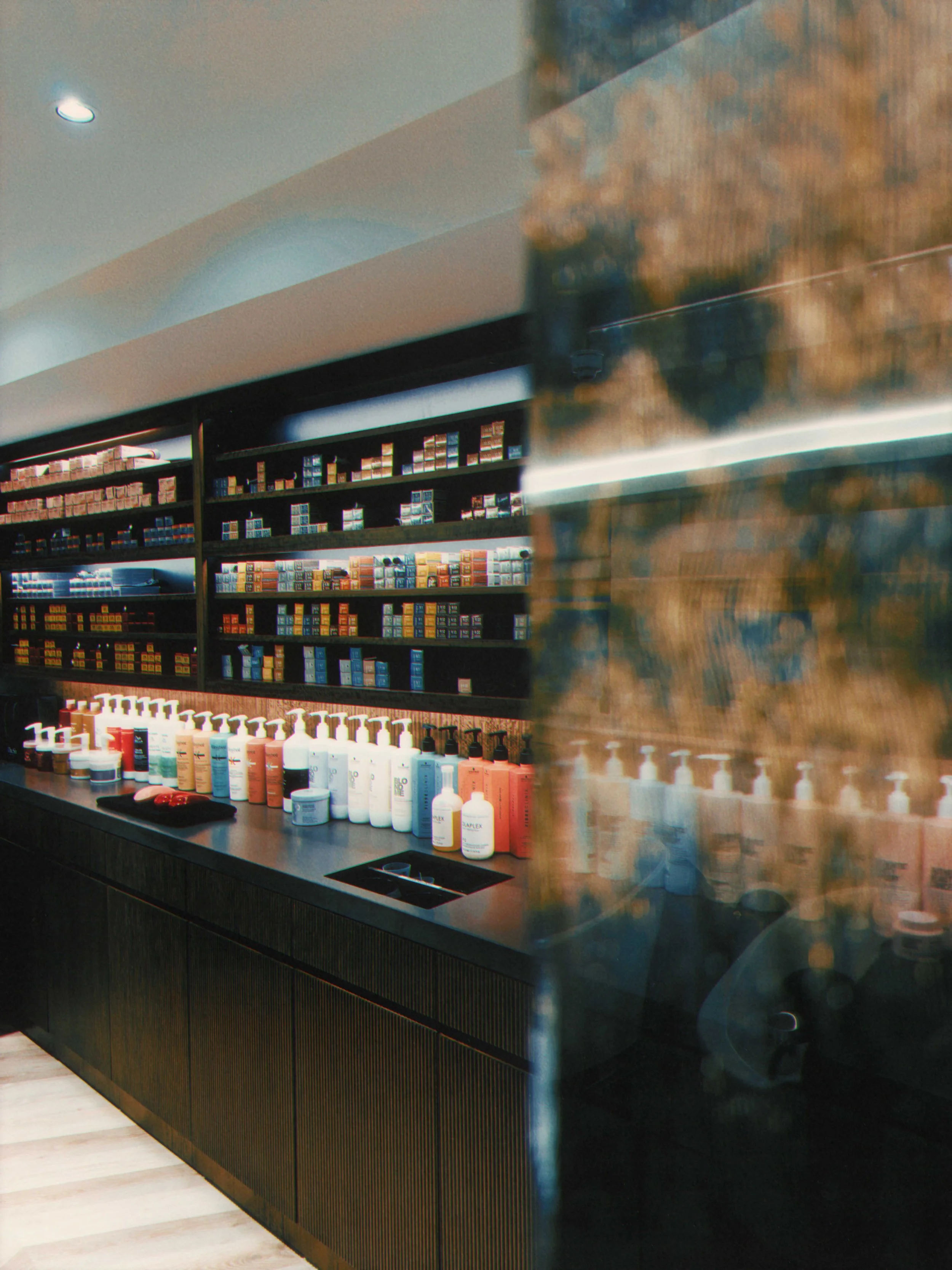 colour bar area at the six, mayfair, London.