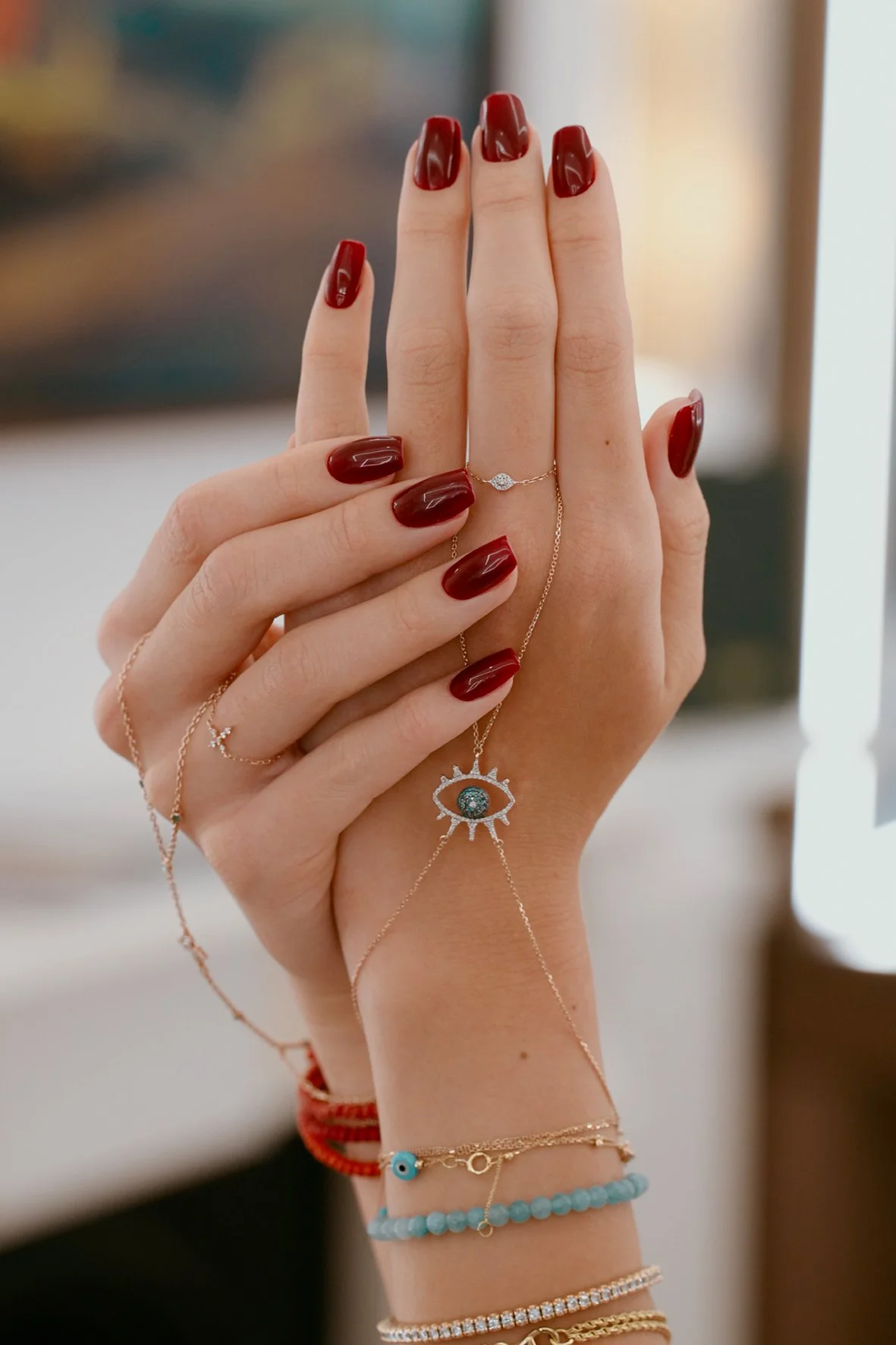 Russian manicure by Iulia Salinschi.