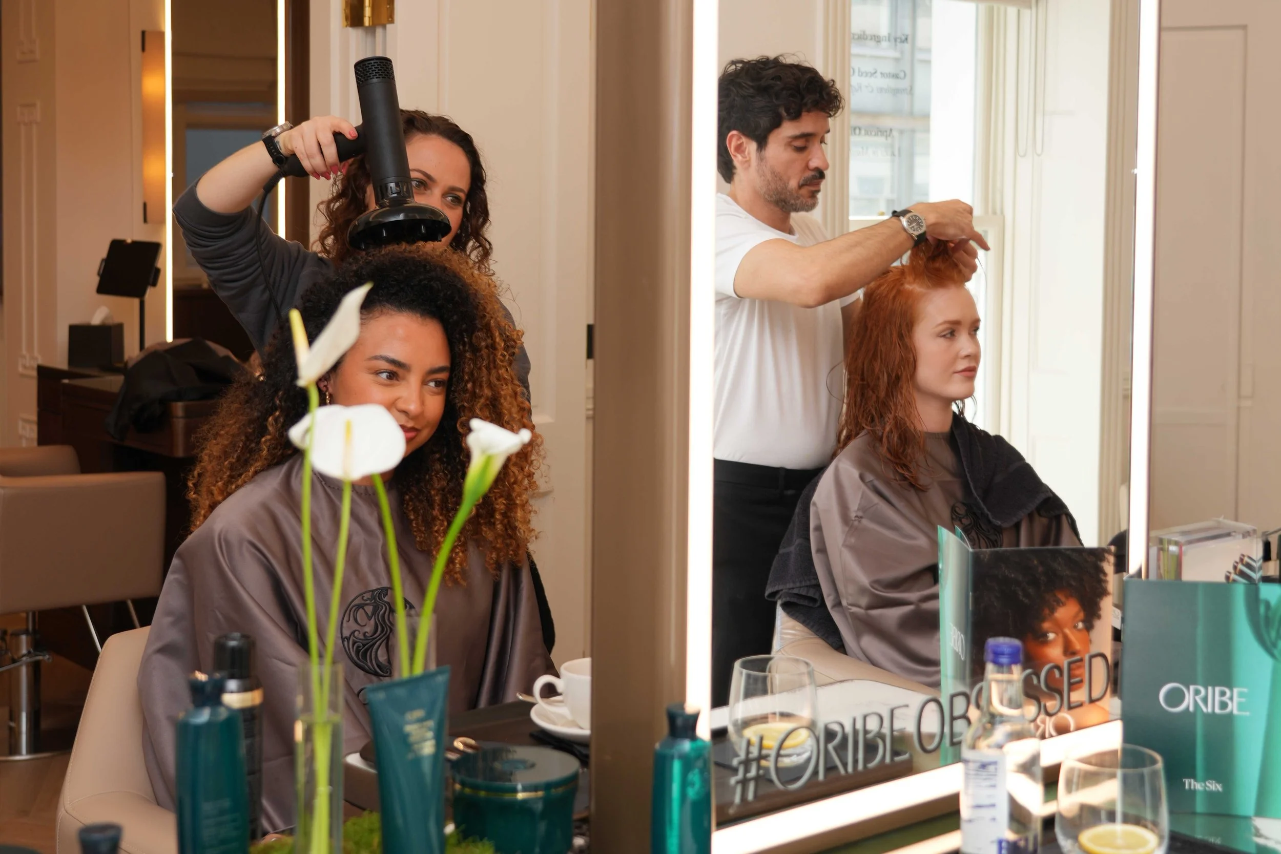 Guests at an Oribe event at The Six in Mayfair.