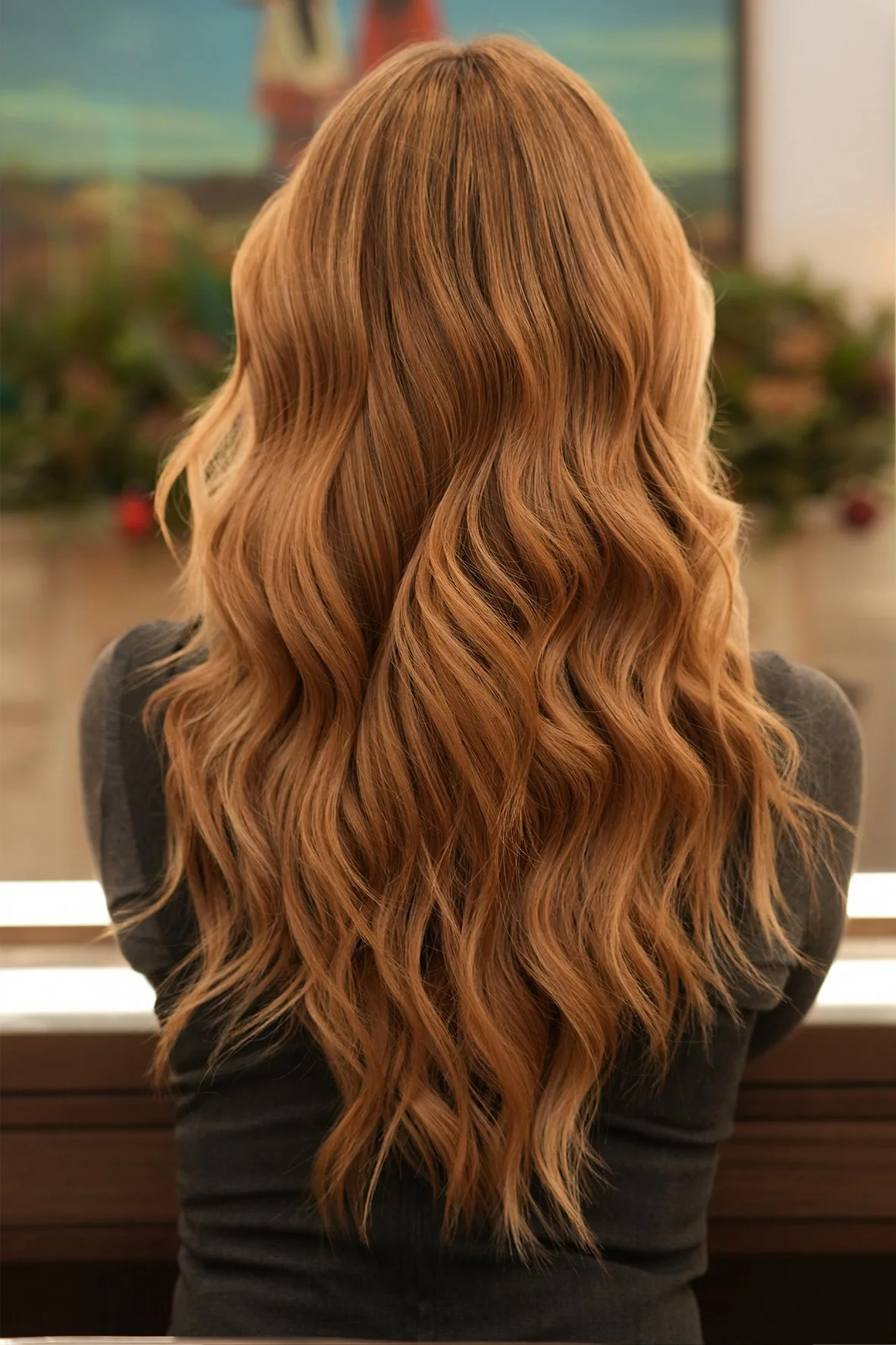 Soft strawberry copper colour by Milena Kochs.