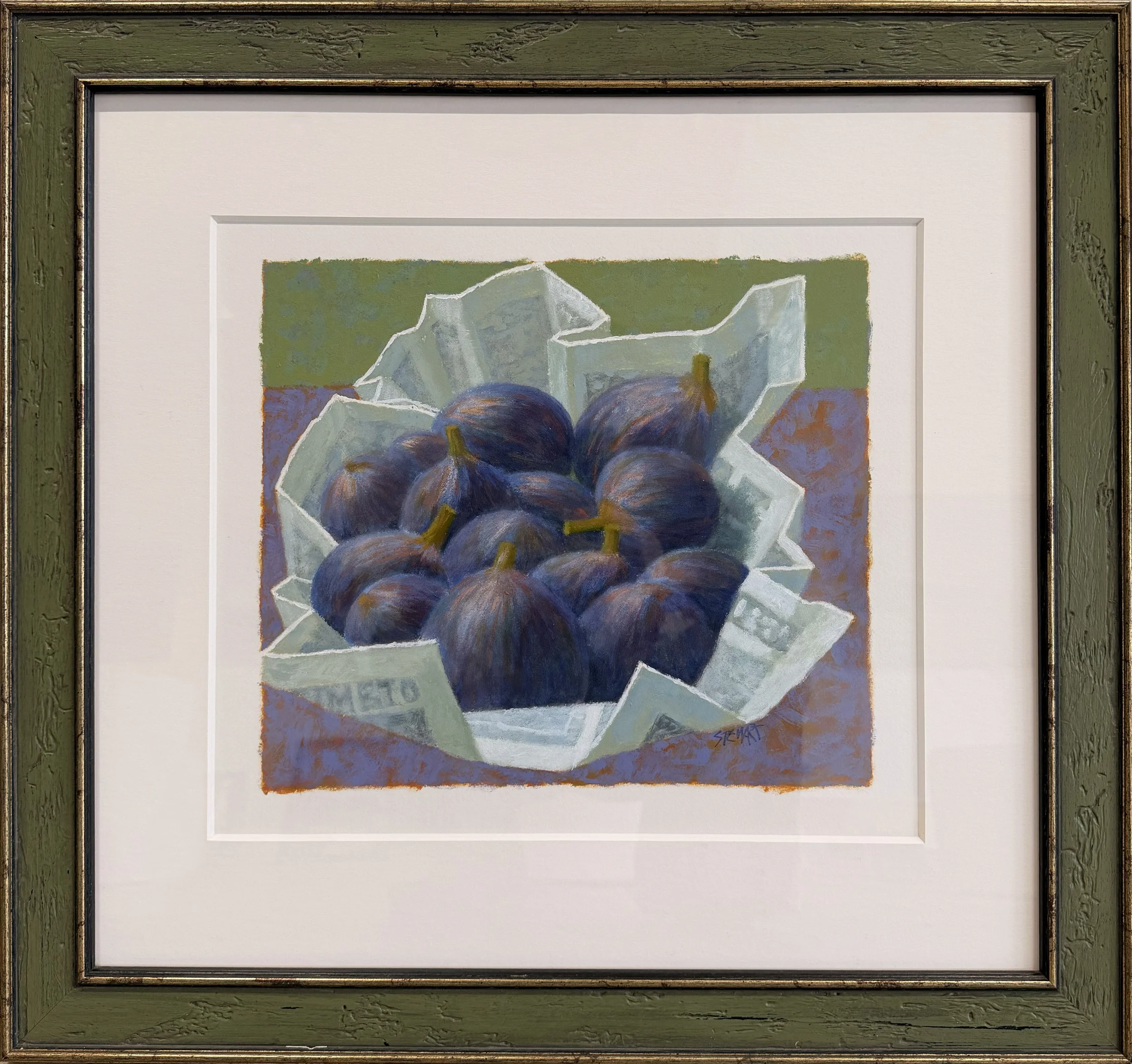 The Figs, c.1985  ||  12" x 12" 
