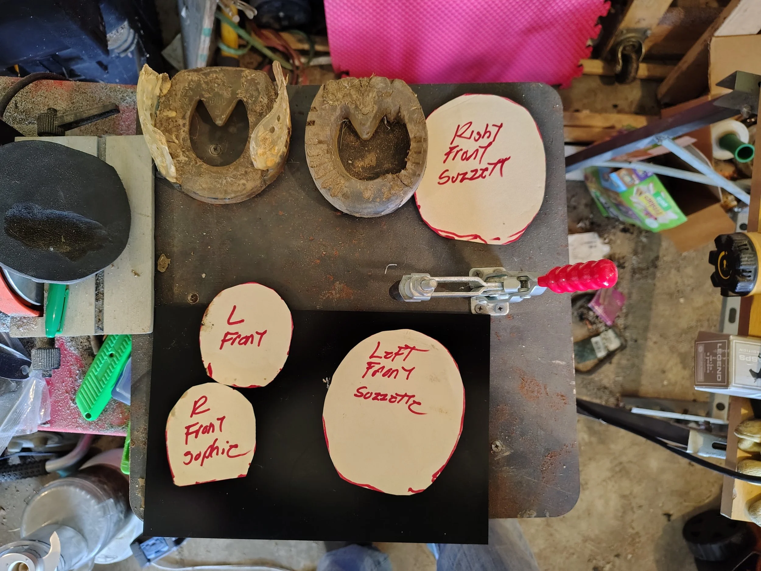 Repurposing composite shoes