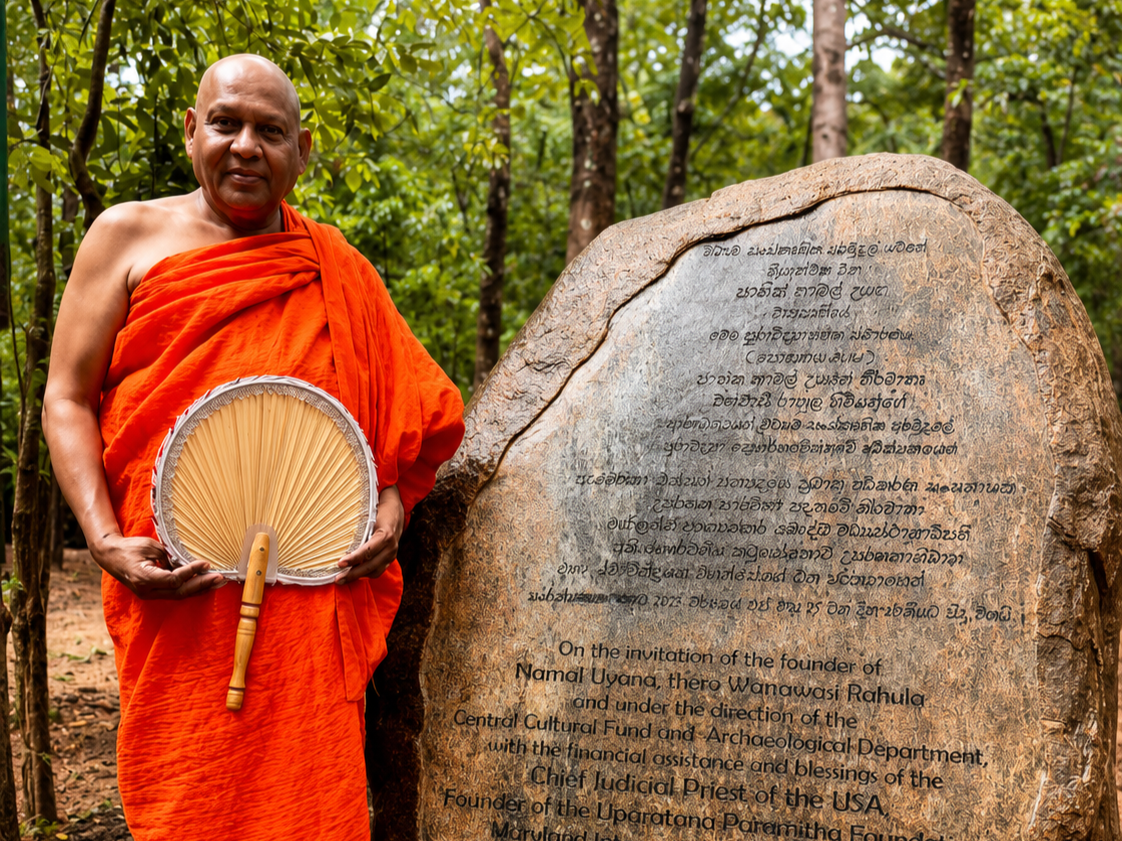 An Ancient Buddhist Monument Brought Back to Light at Namal Uyana