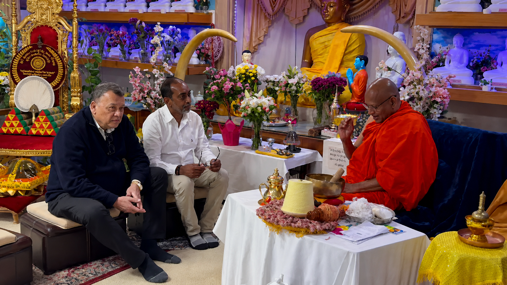 Honouring the Sangha: A Distinguished Visit to MBV