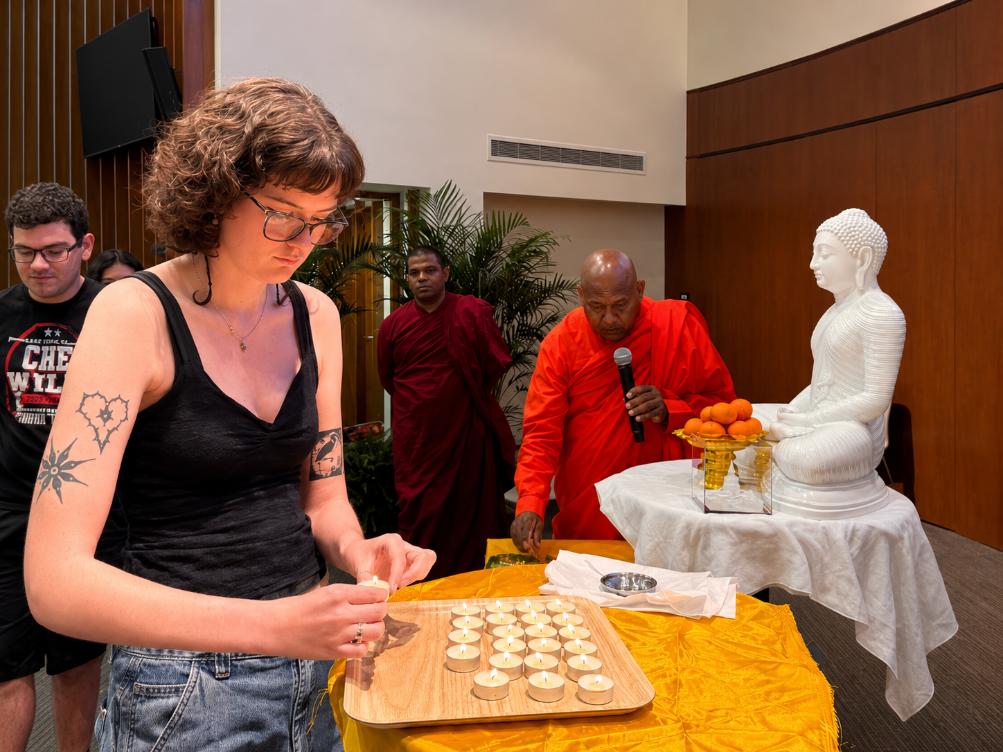 The Light of Vesak at American University