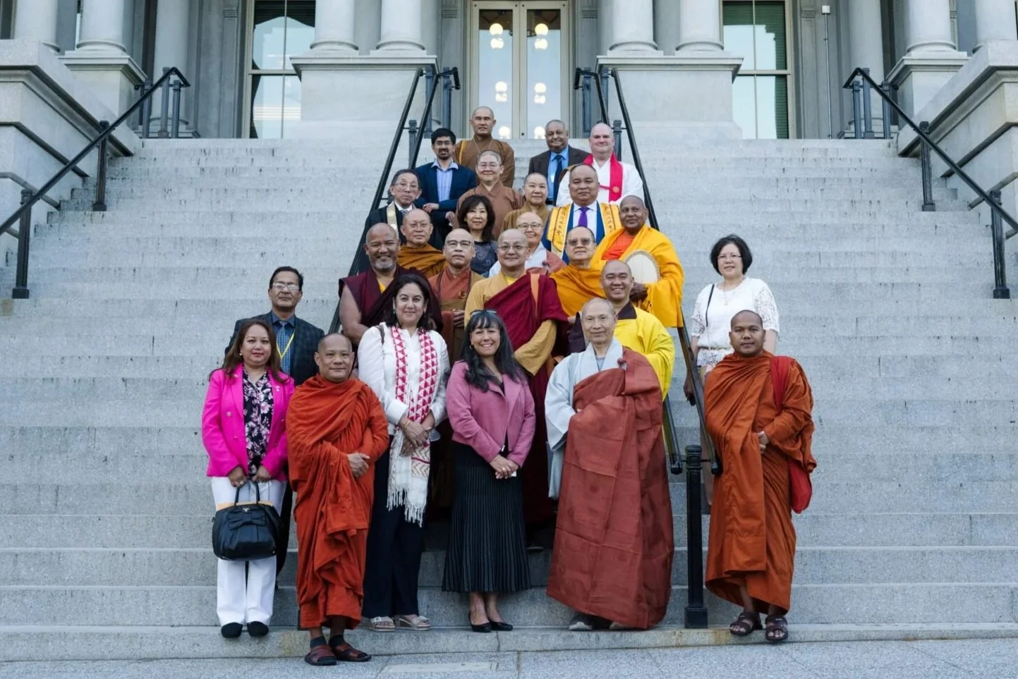 Bhante Joins IBAA Leaders at the White House Faith Office