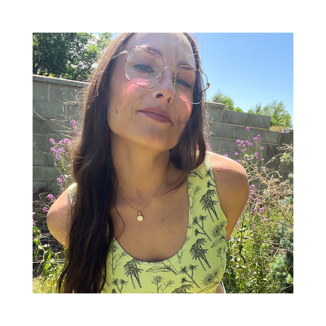 Wildflower Tank in Yellow