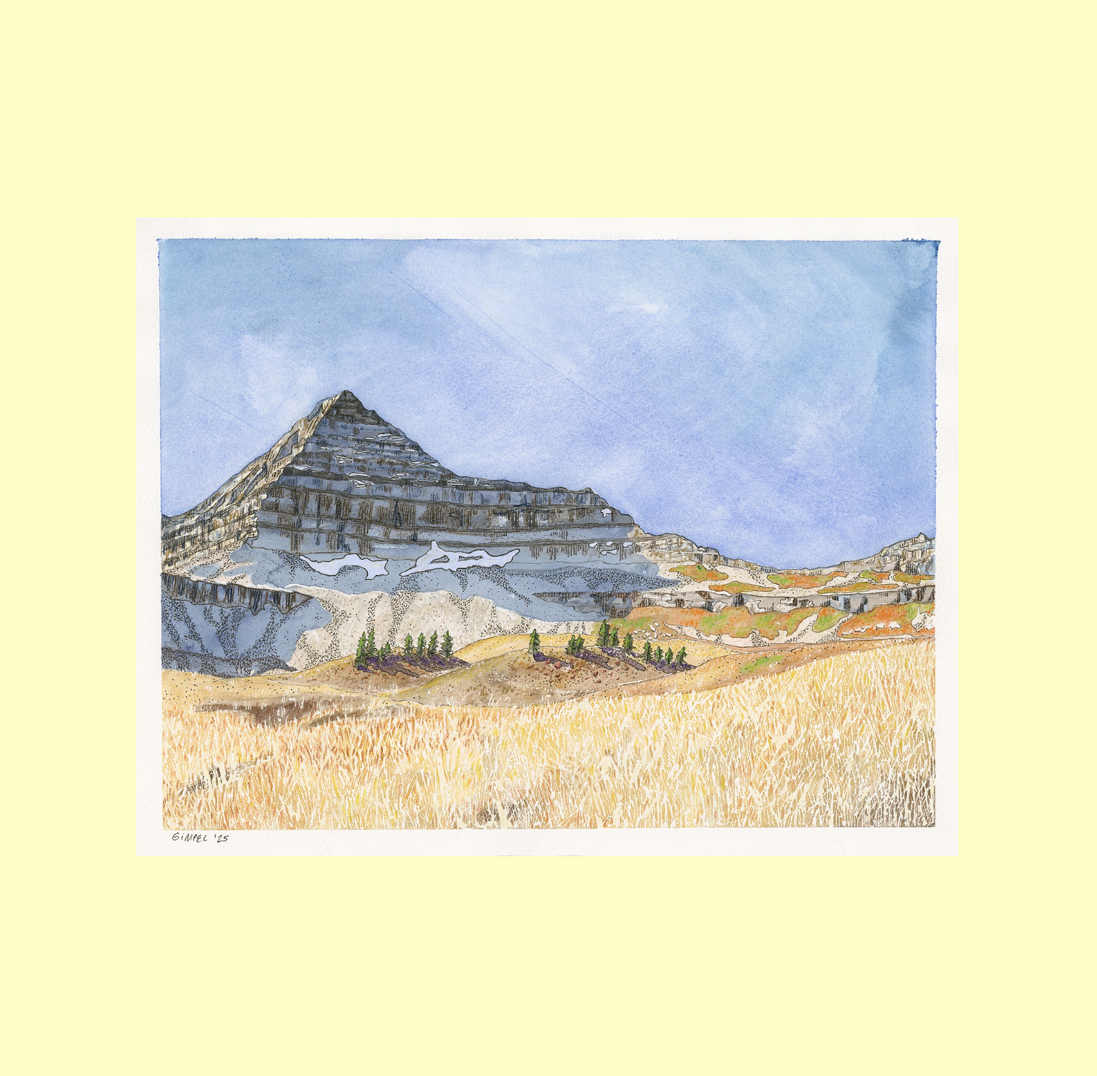 Archival Matte Mt. Timpanogos Print