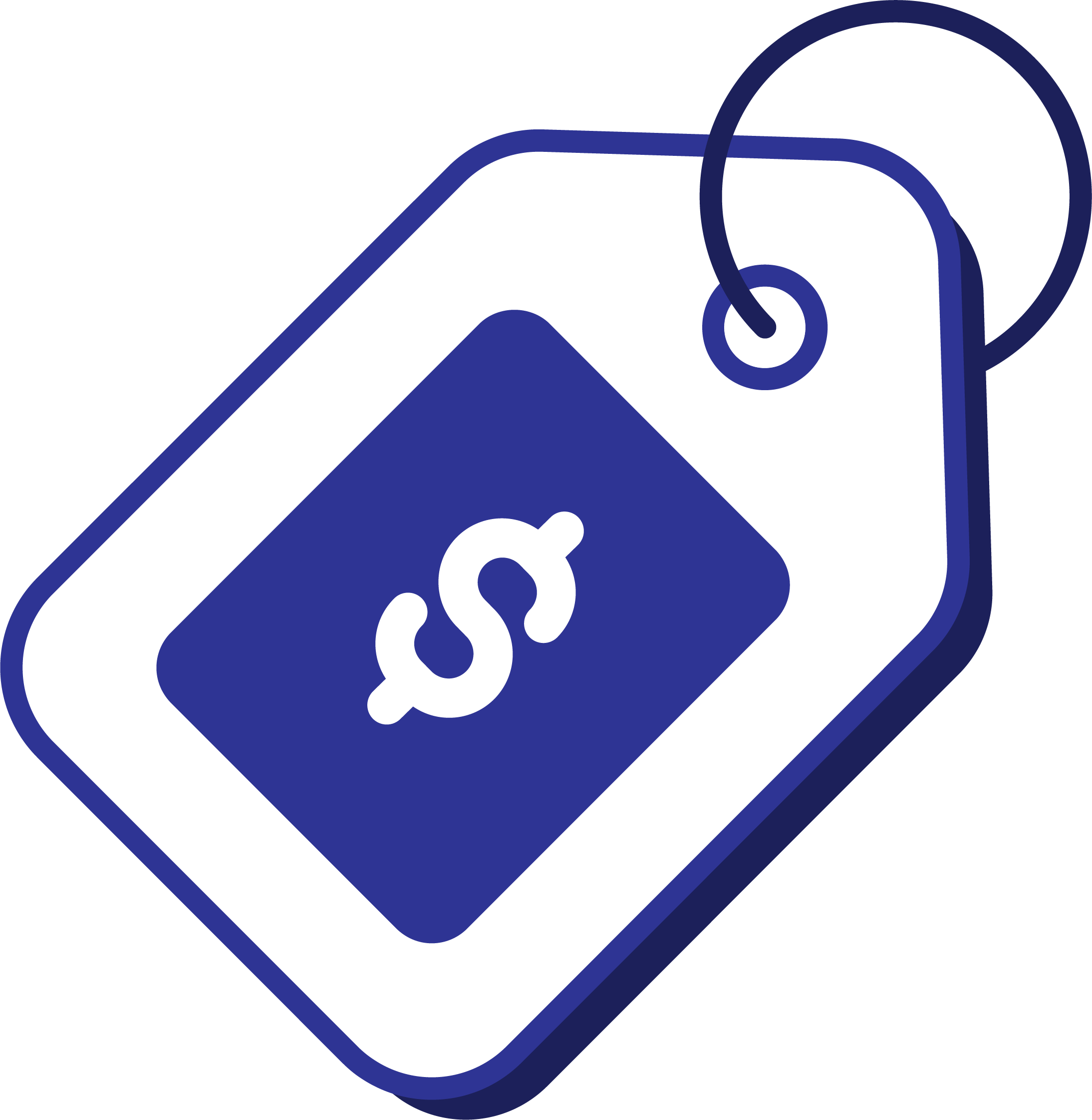 An illustration of a price tag.